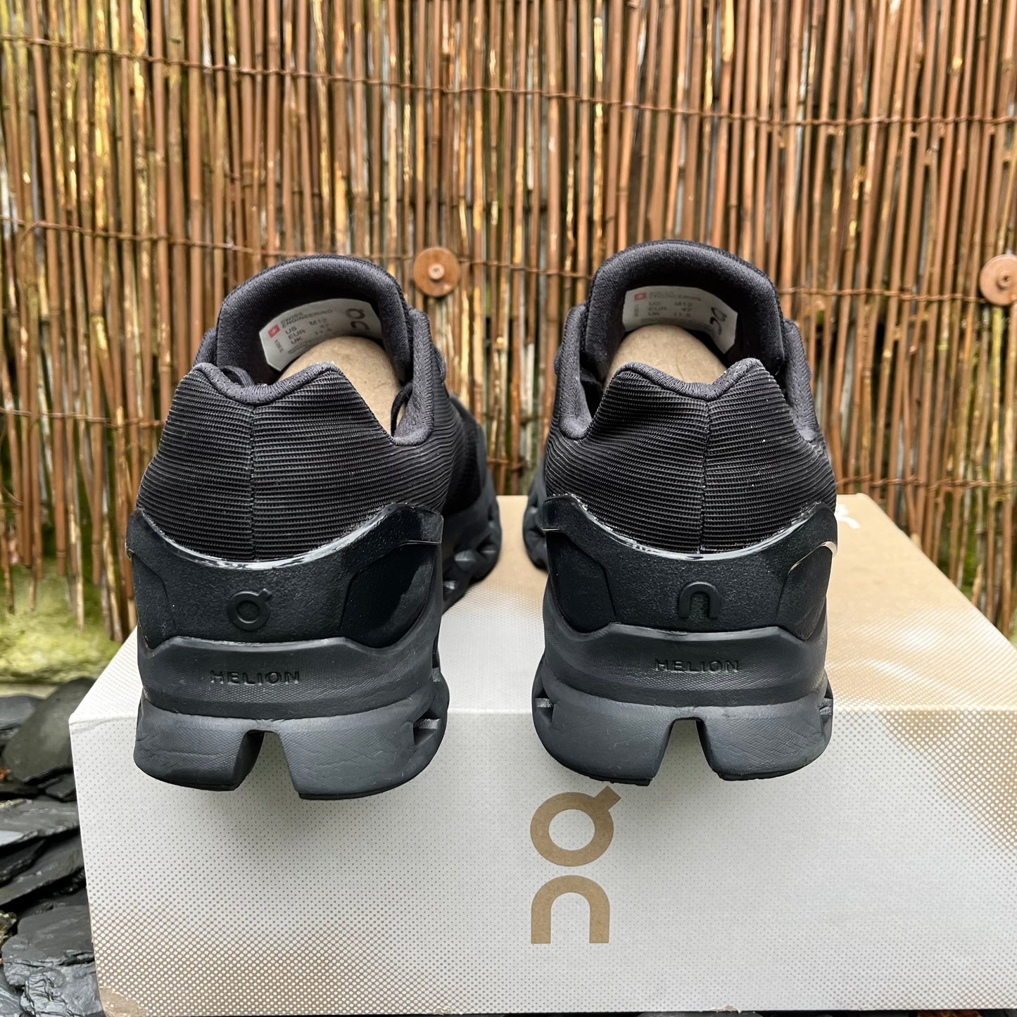 On Running CloudStratus 2 Triple Black UK11.5