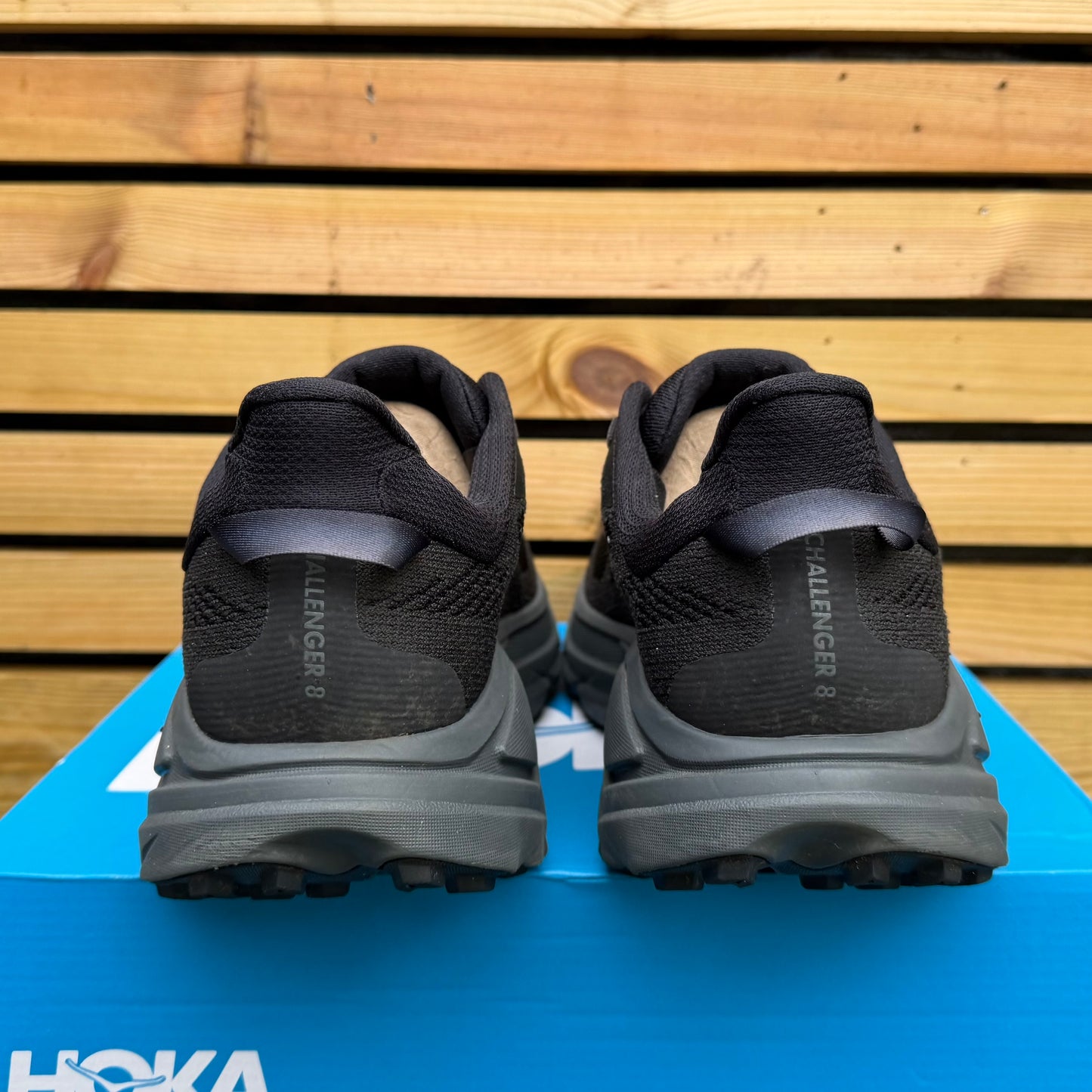 Hoka Challenger 8 - Triple Black - UK10