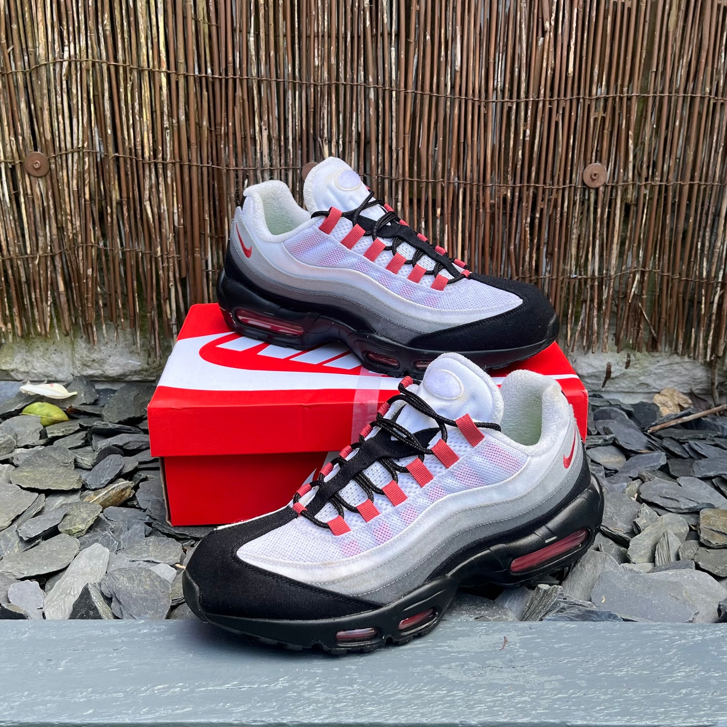 Nike Air Max 95 ID “Nike By You” Grey / Coral UK11.5