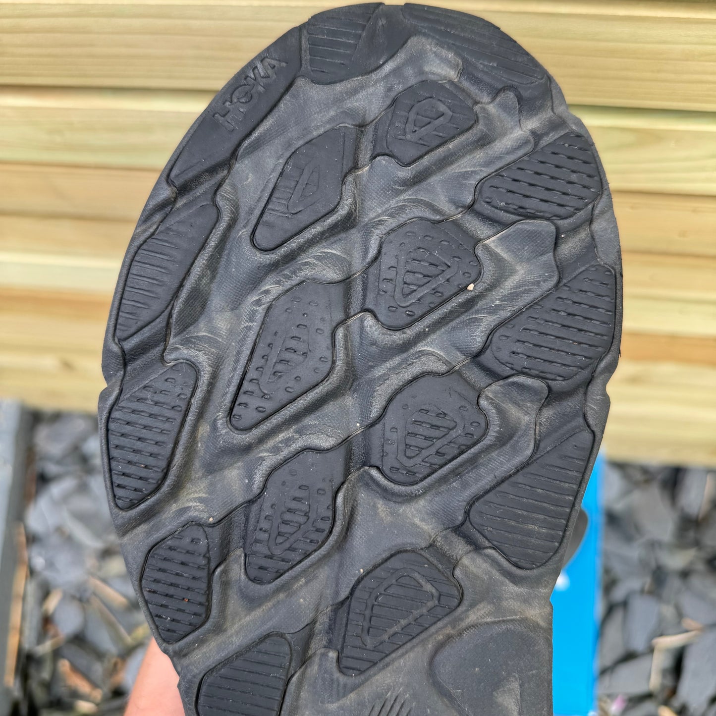 Hoka Clifton 9 Gore-Tex - Black Reflect - UK10.5