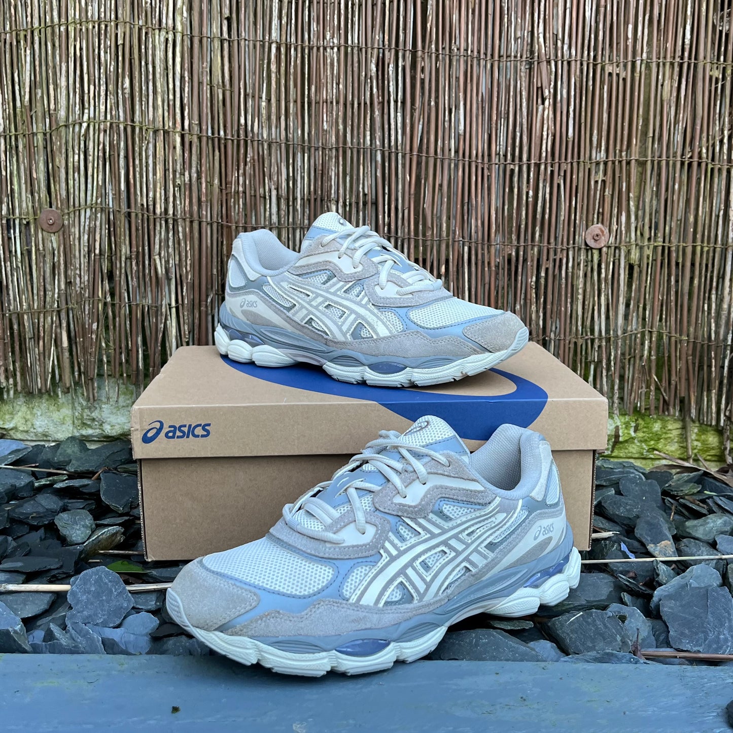 Asics Gel-NYC - Cream / Oyster Grey - UK9