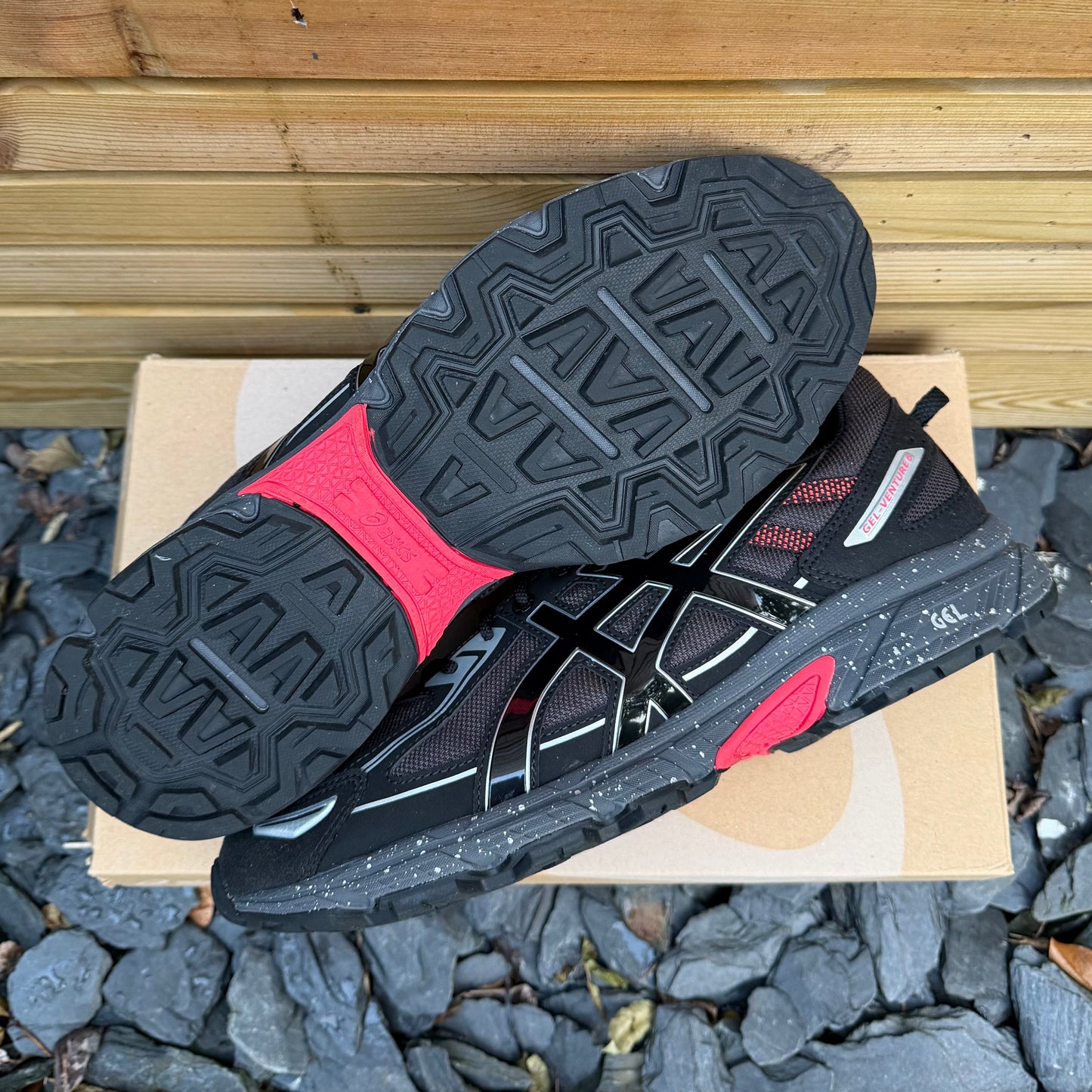 Asics Gel-Venture 6 - Obsidian Grey / Black - UK11