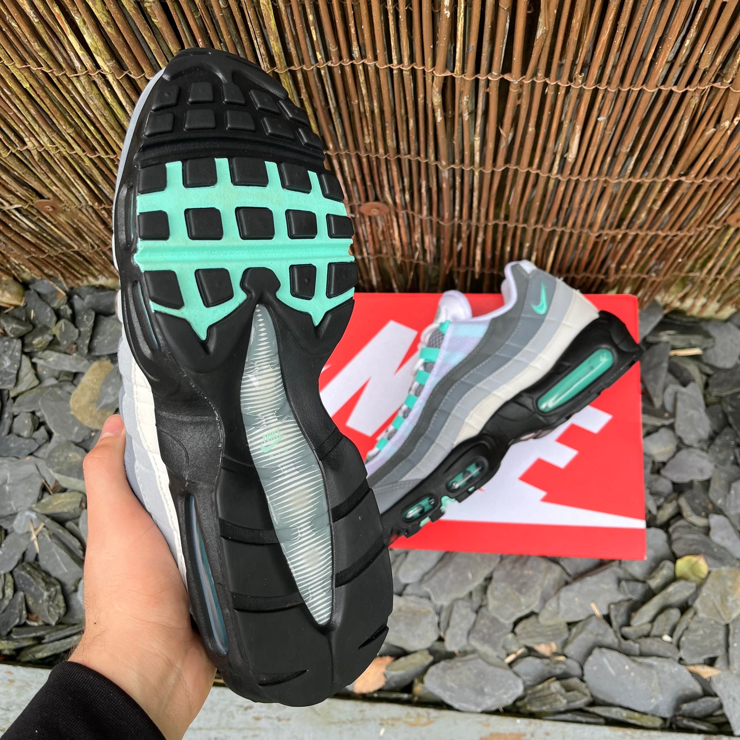 Nike Air Max 95 JD Exclusive Hyper Turquoise UK10.5