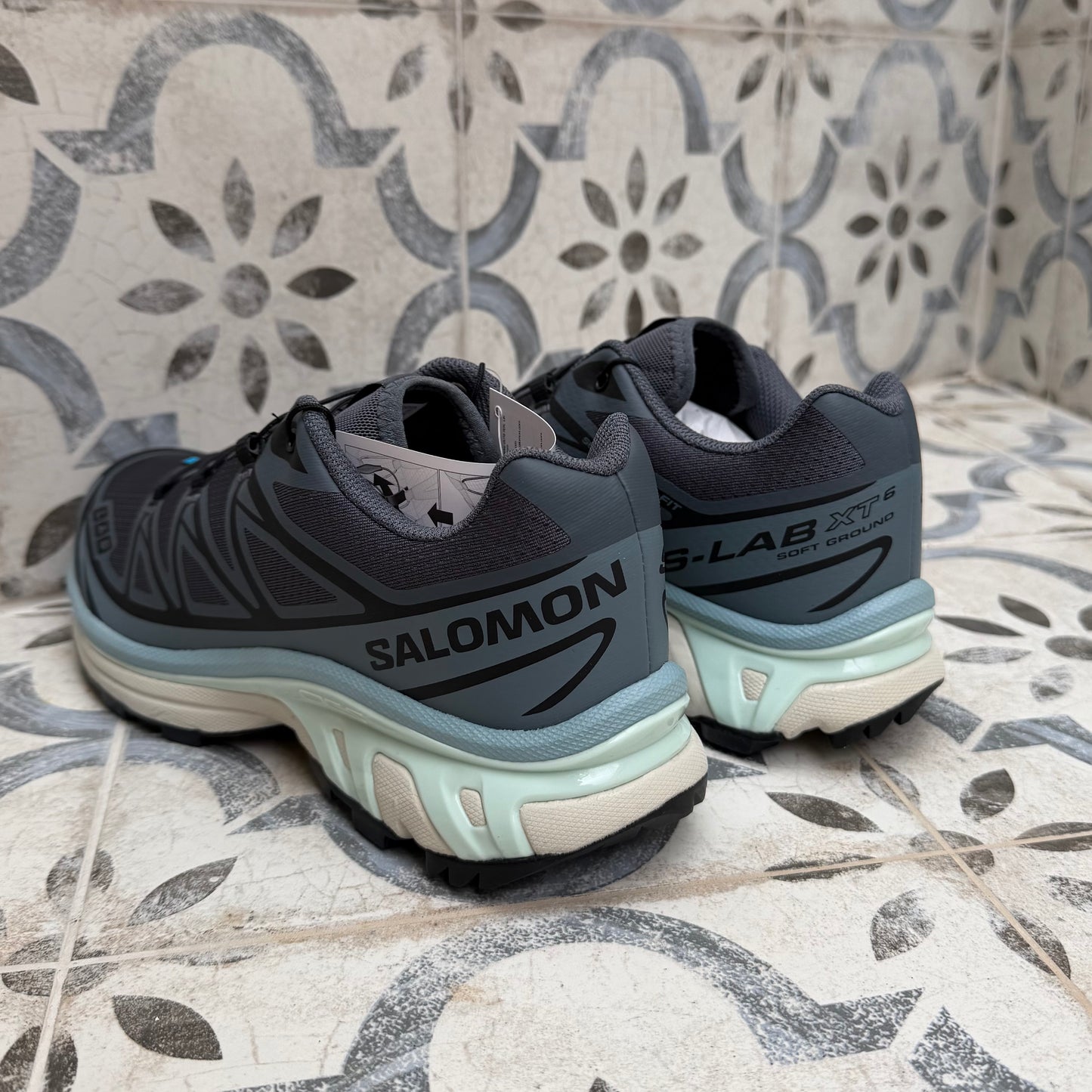 Salomon XT-6 - Turbulence / Trooper / Clearly Aqua - Multiple Sizes - Brand New