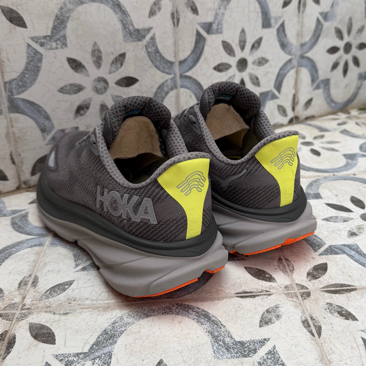 Hoka Clifton 9 Gore-Tex - Slate Grey / Asphalt - UK9