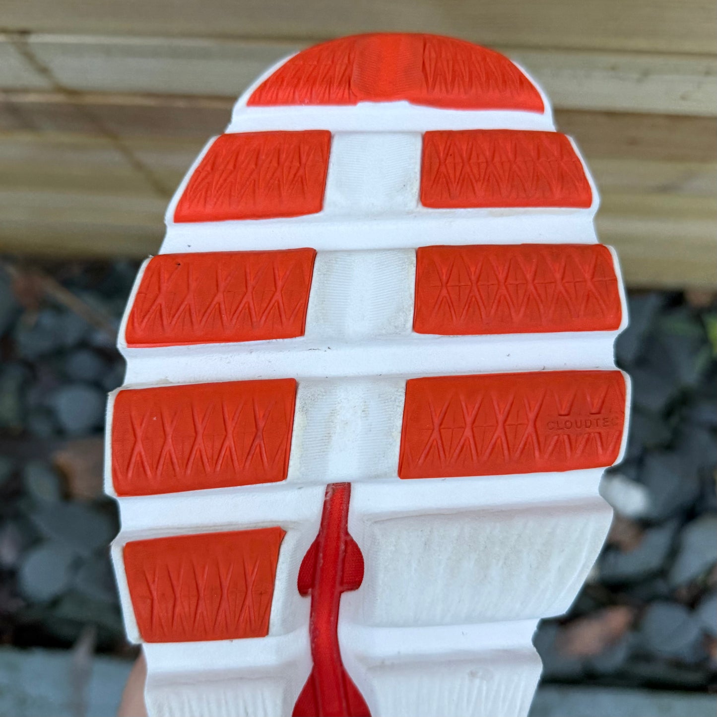 On Running CloudSwift 2.0 - Glacier White / Flame Orange - UK9