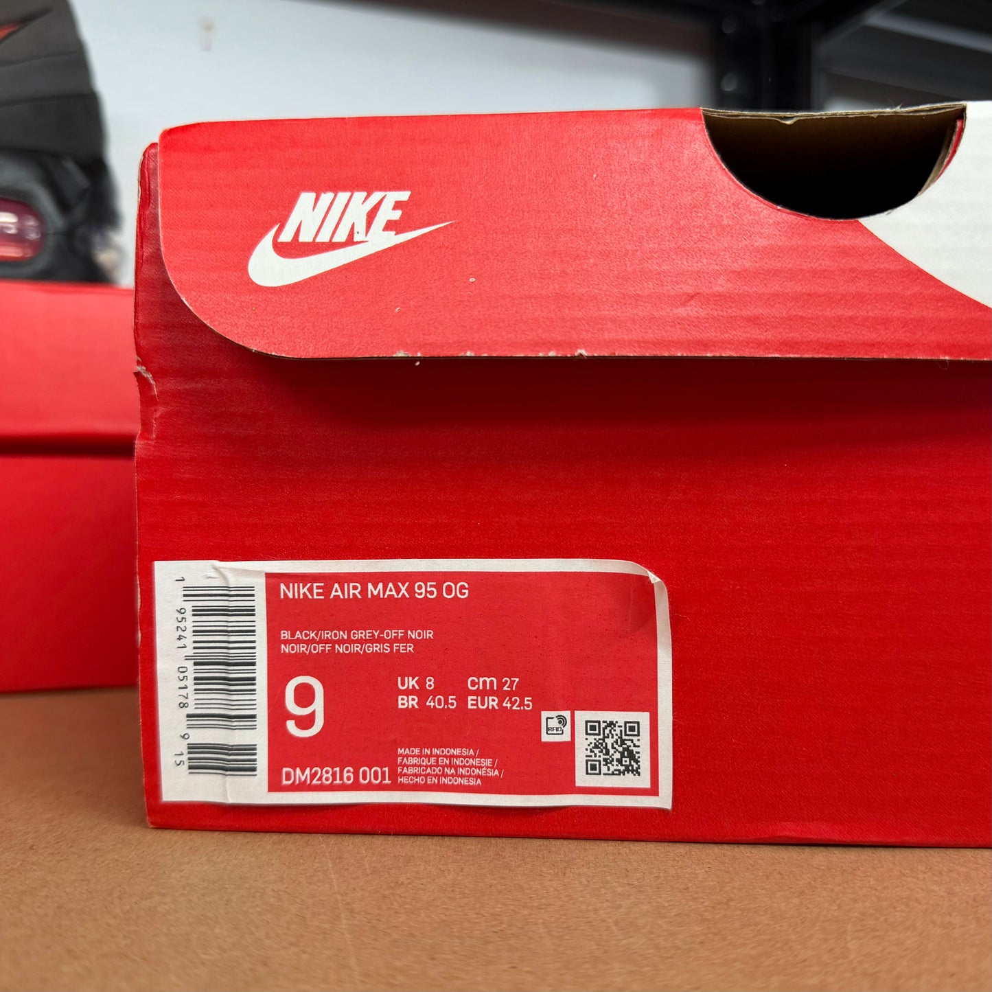 Nike Air Max 95 - Iron Grey - UK8