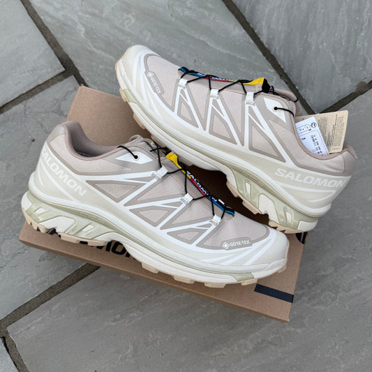 Salomon XT-6 Gore-Tex - Oxford Tan / Almond Milk / Safari - UK11 - Brand New