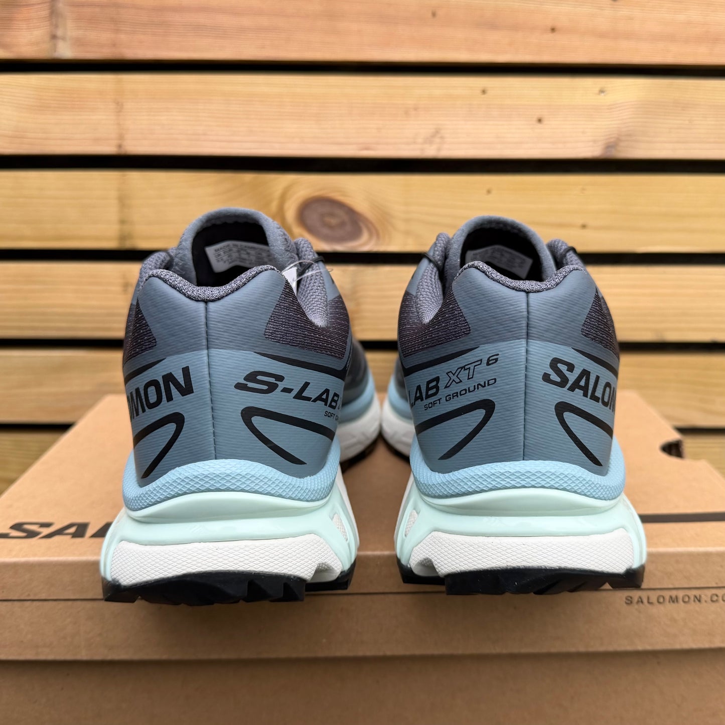 Salomon XT-6 - Turbulence / Trooper / Clearly Aqua - UK6.5 - Brand New
