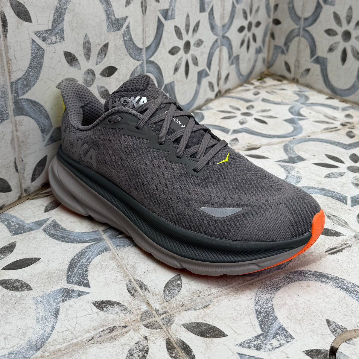 Hoka Clifton 9 Gore-Tex - Slate Grey / Asphalt - UK9