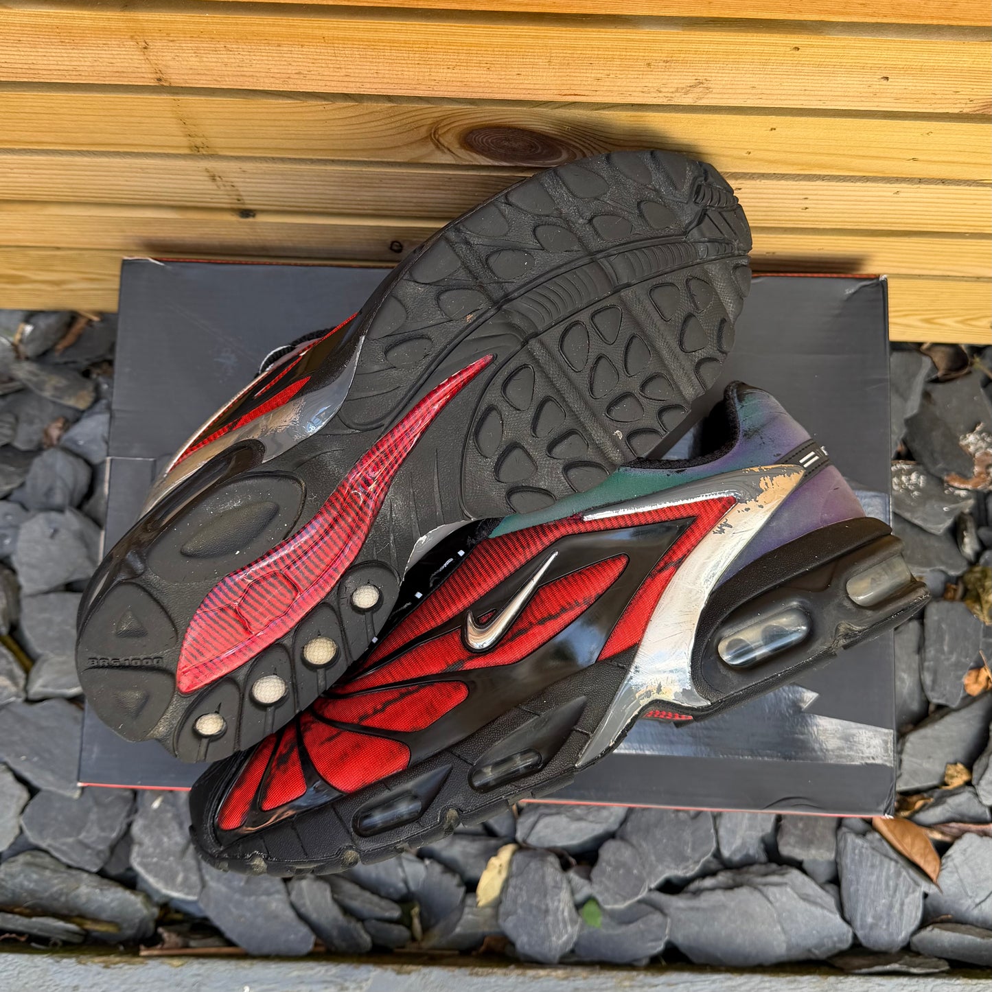Nike Air Max Tailwind 5 x Skepta - Bloody Chrome - UK9.5