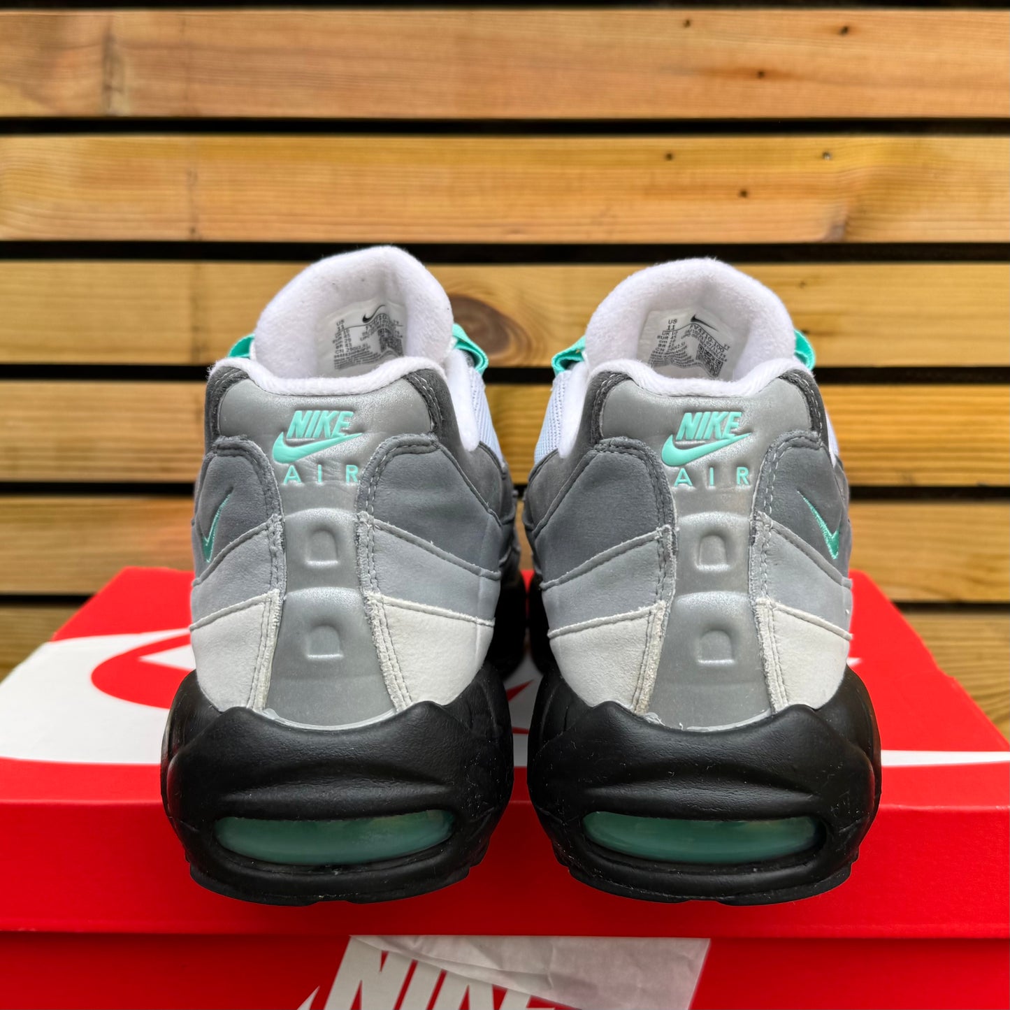 Nike Air Max 95 JD Exclusive - Hyper Turquoise - UK10