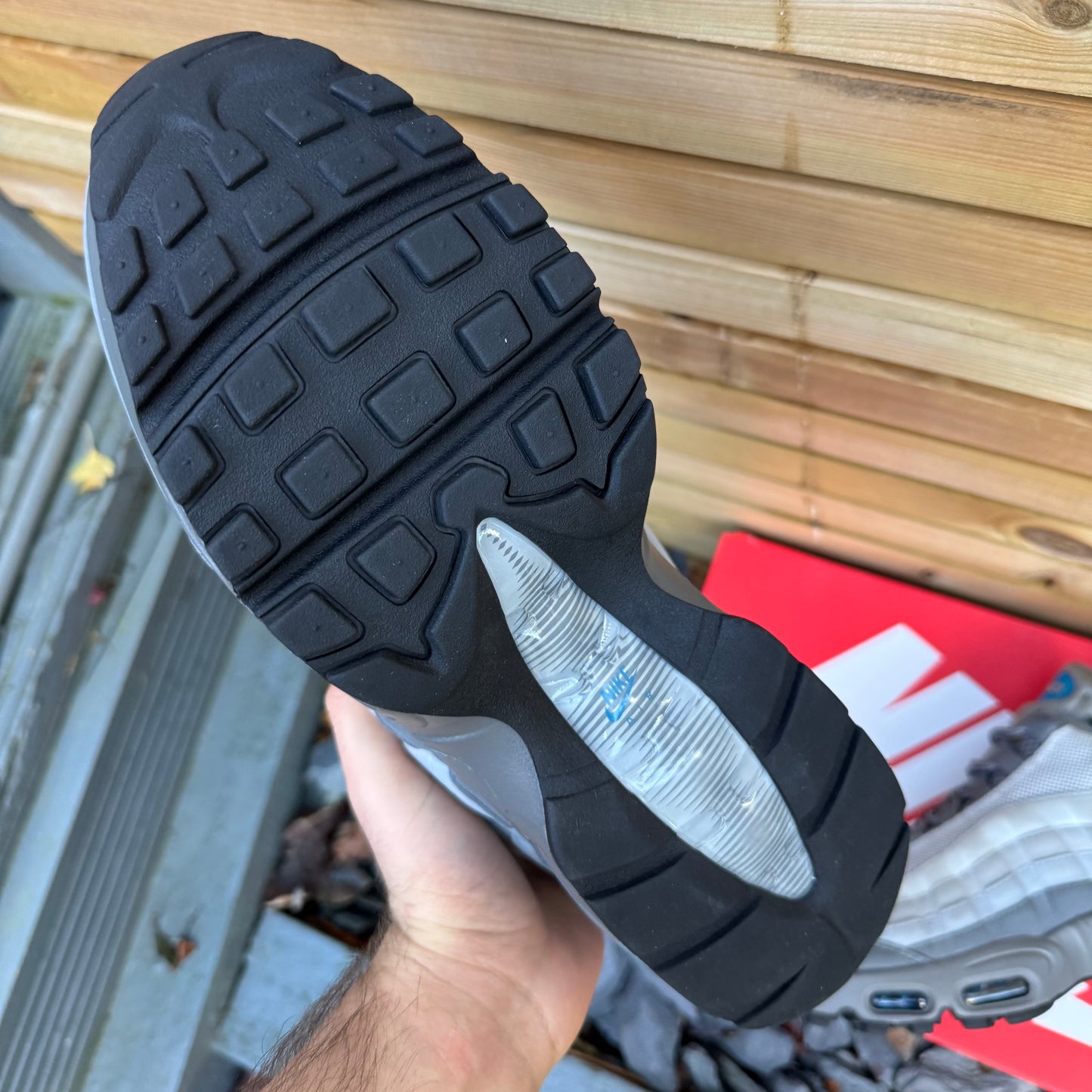 Nike Air Max 95 OG Big Bubble - Smoke Grey / Abyss Green - UK10