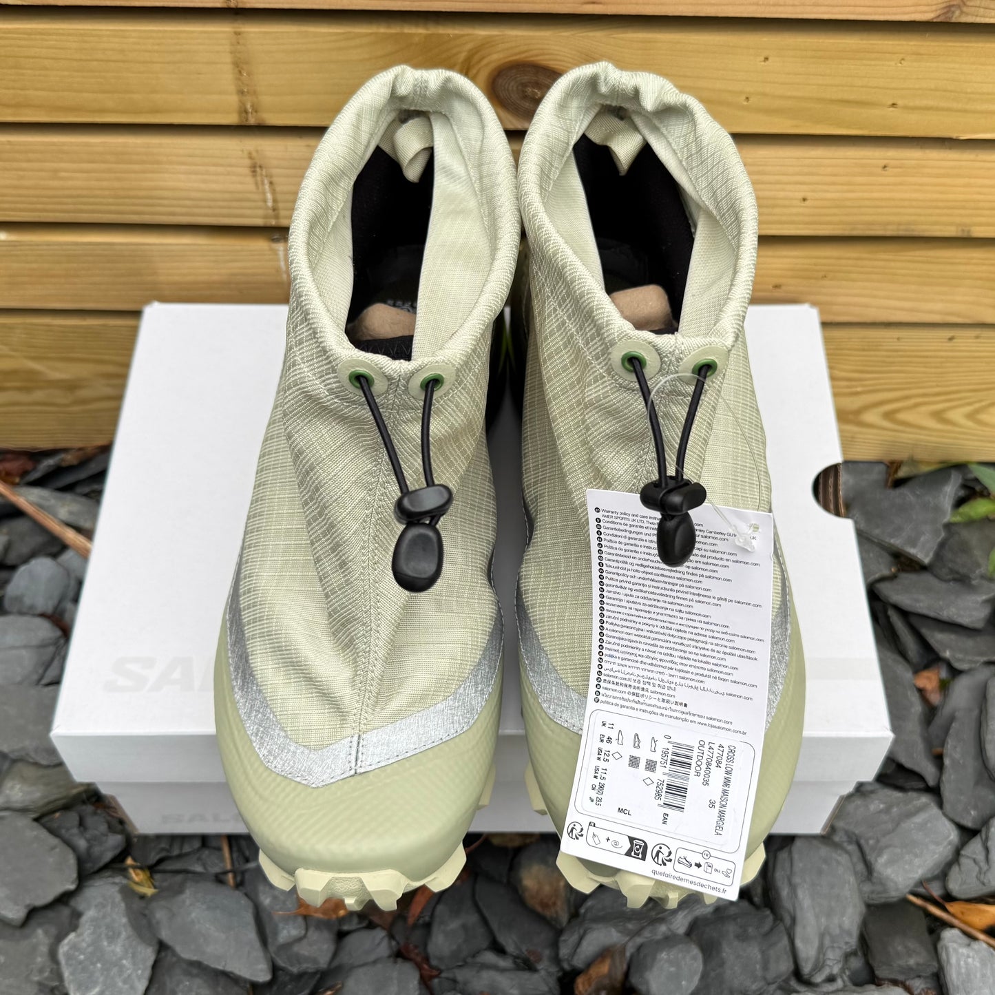 MM6 Maison Margiela x Salomon Cross Low - Alfalfa / Tea / Sharp Green - Multiple Sizes - Brand New