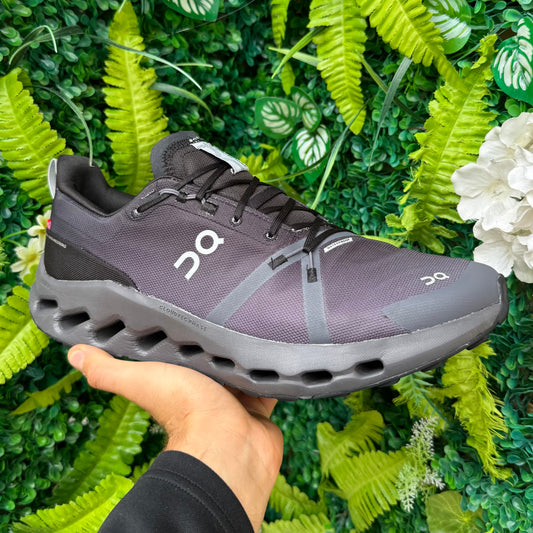 On Running CloudSurfer Trail Waterproof - Black Eclipse - UK10.5