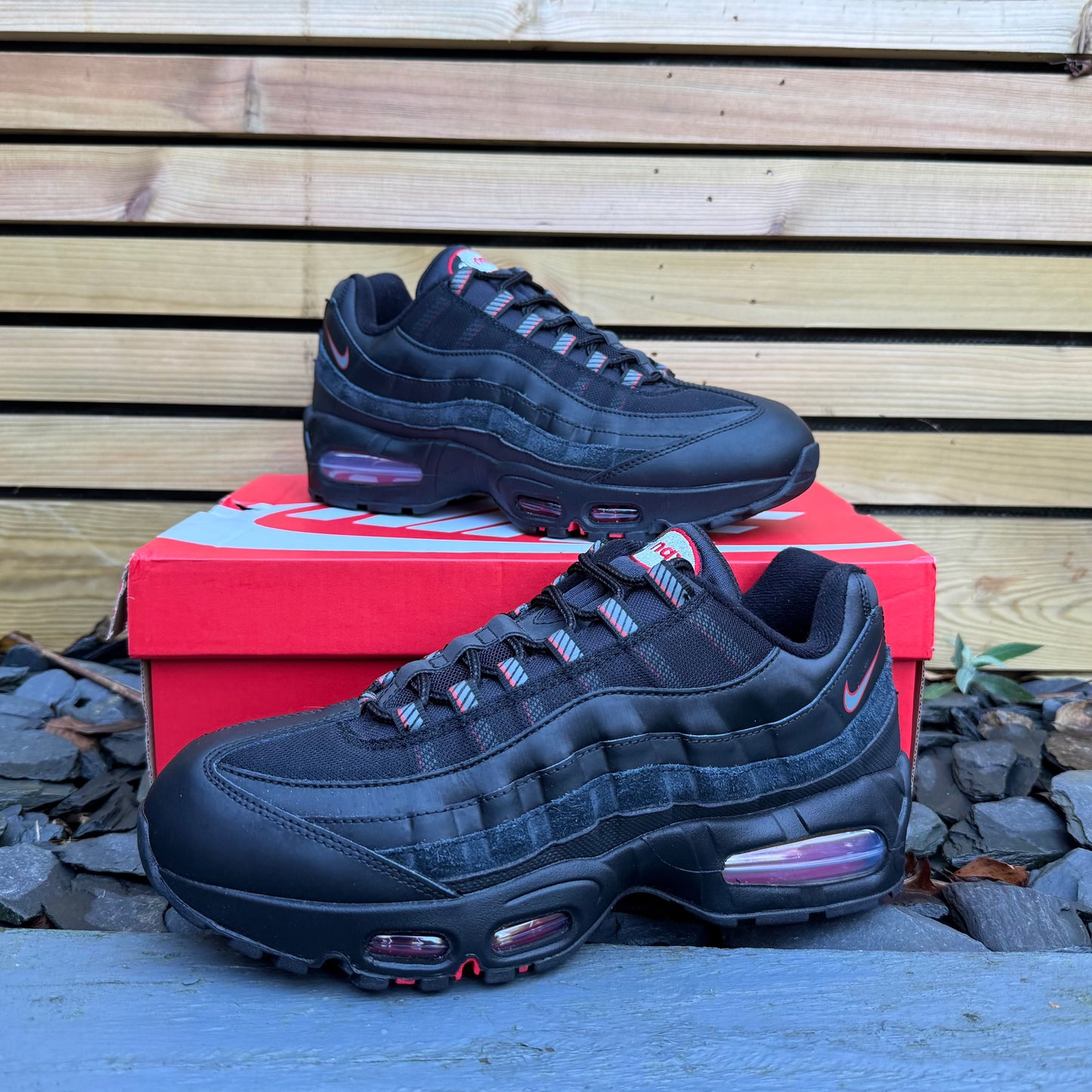 Nike Air Max 95 OG Big Bubble - University Red / Black (Racing Pack)  - UK8