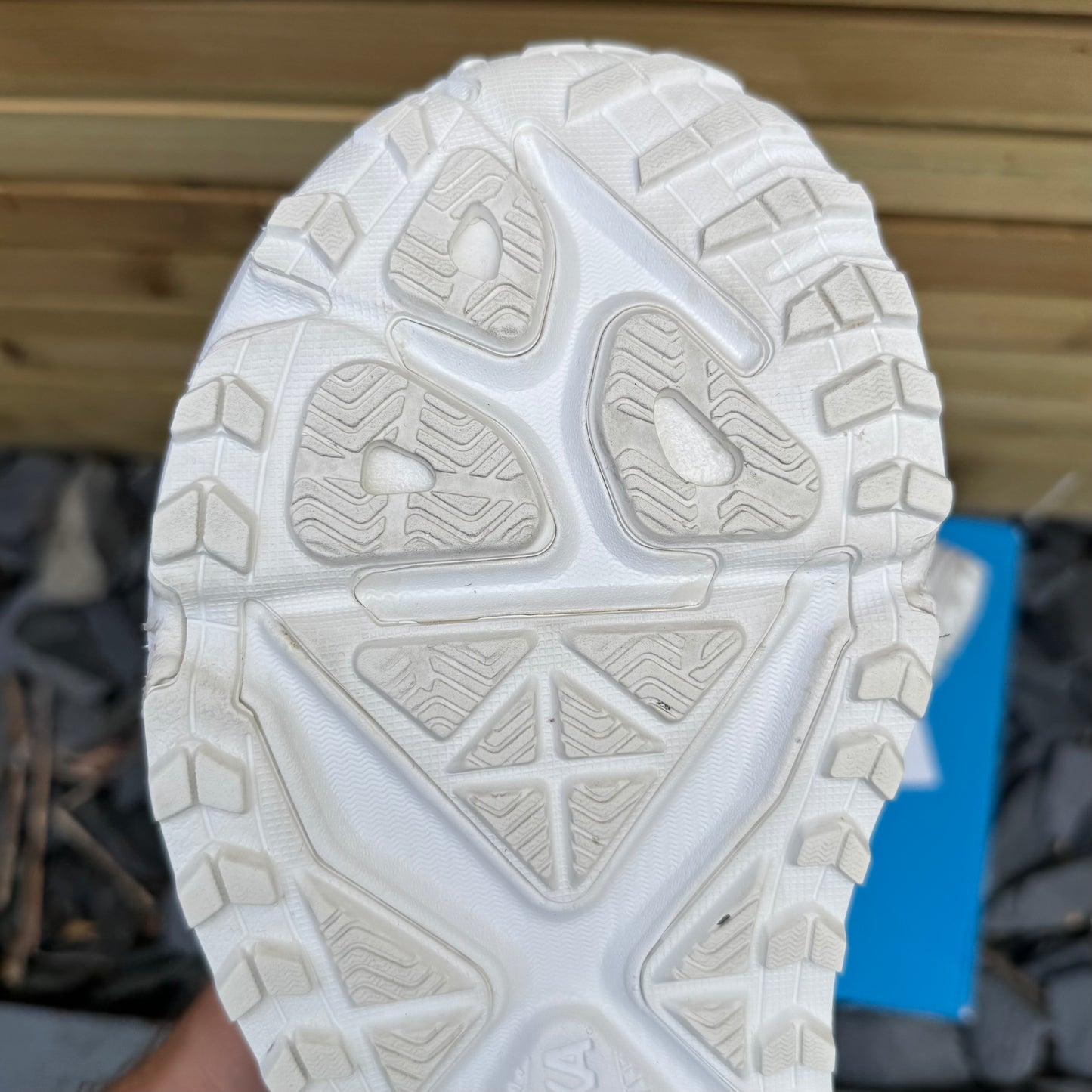 Hoka Stinson 7 - Triple White - UK10