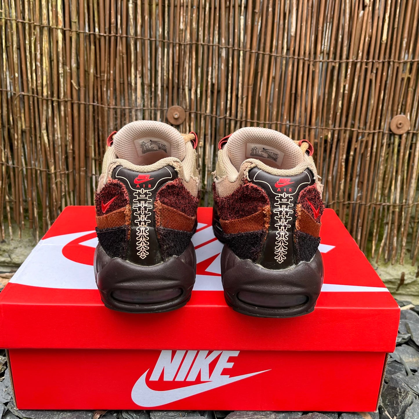 Nike Air Max 95 Anatomy Of Air Brown / Red UK8