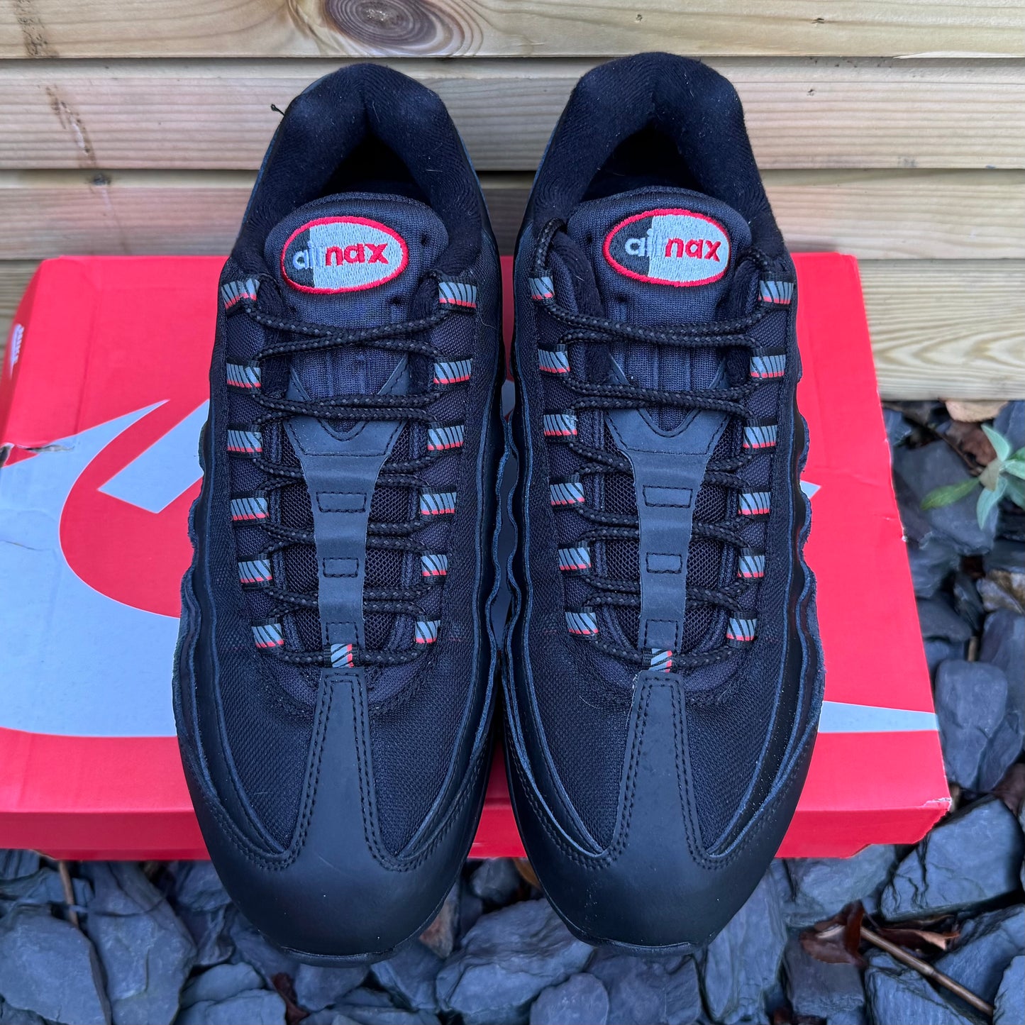 Nike Air Max 95 OG Big Bubble - University Red / Black (Racing Pack)  - UK8