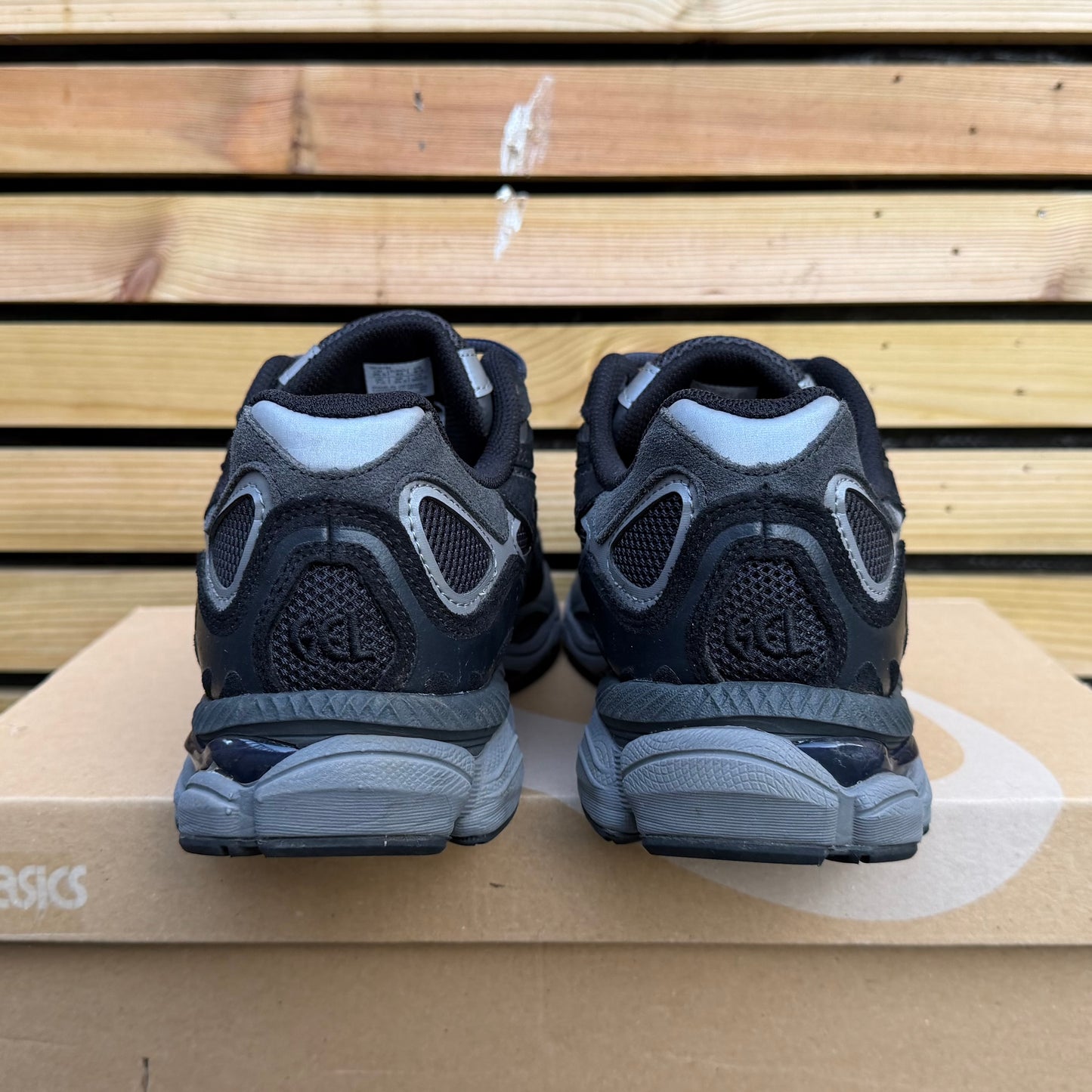 Asics Gel-NYC - Graphite Grey / Black - UK7.5