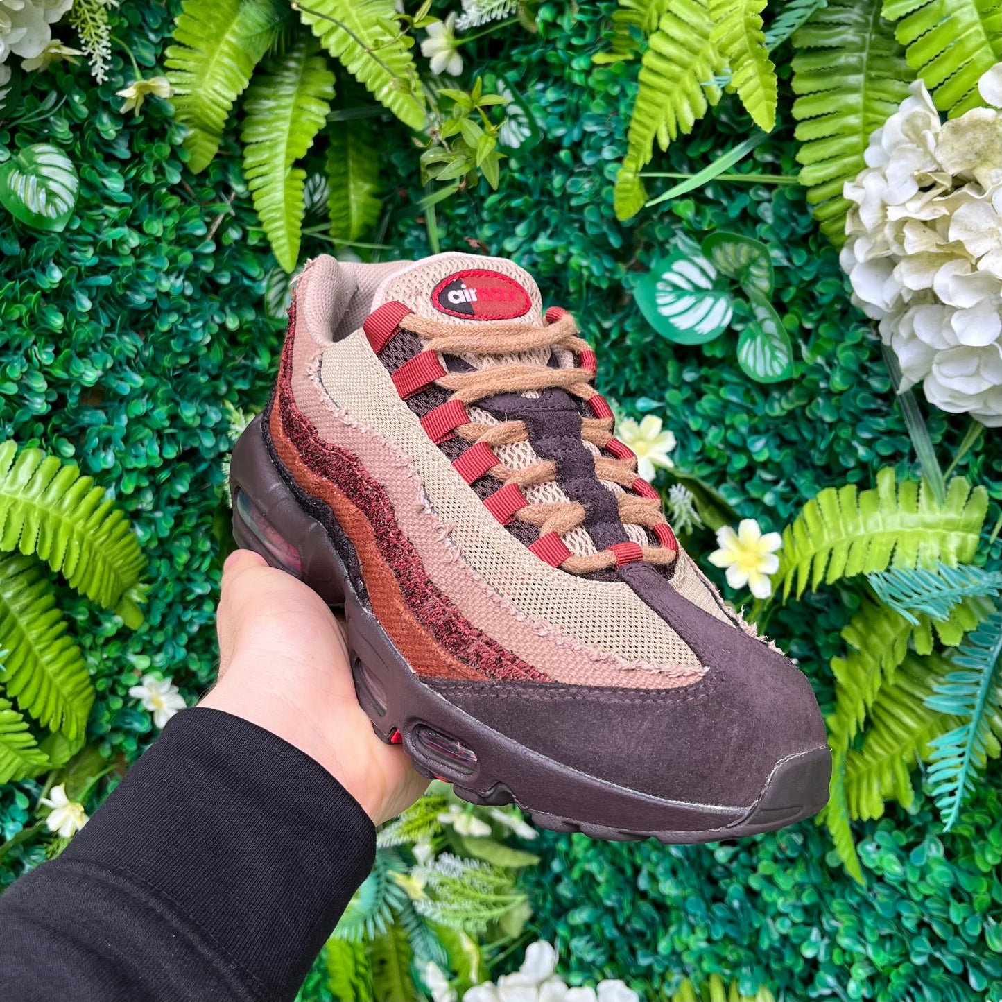 Nike Air Max 95 Anatomy Of Air Brown / Red UK8