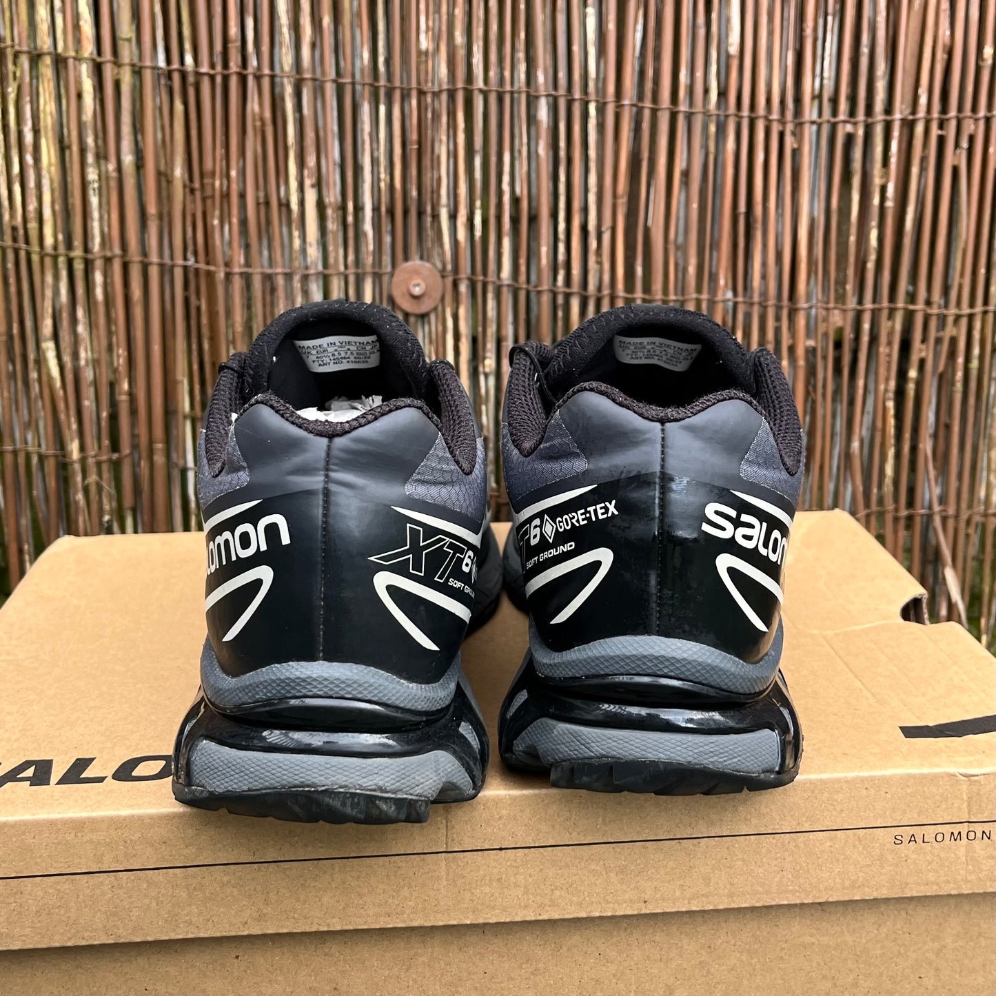 Salomon XT-6 Gore-Tex Black / Ebony / Moon Rock UK7