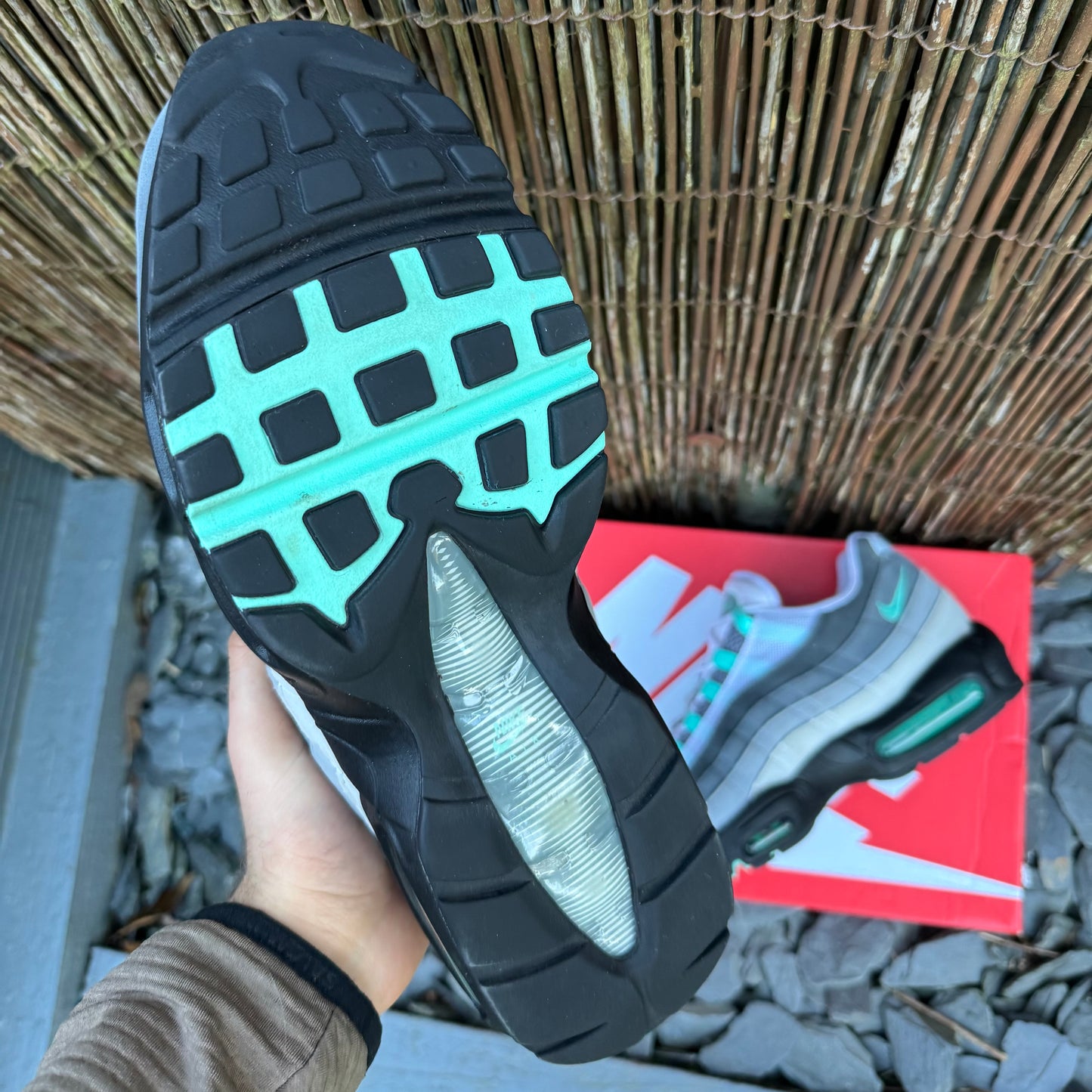 Nike Air Max 95 JD Exclusive - Hyper Turquoise - UK11