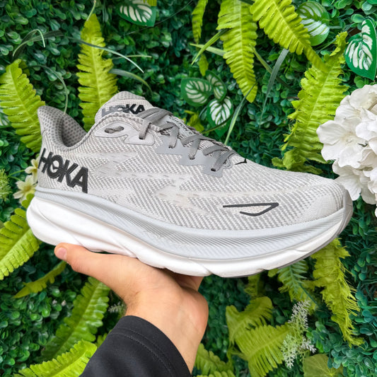 Hoka Clifton 9 - Wolf Grey - UK10