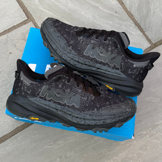 Hoka Speedgoat 6 Gore-Tex - Black / Grey - UK8.5