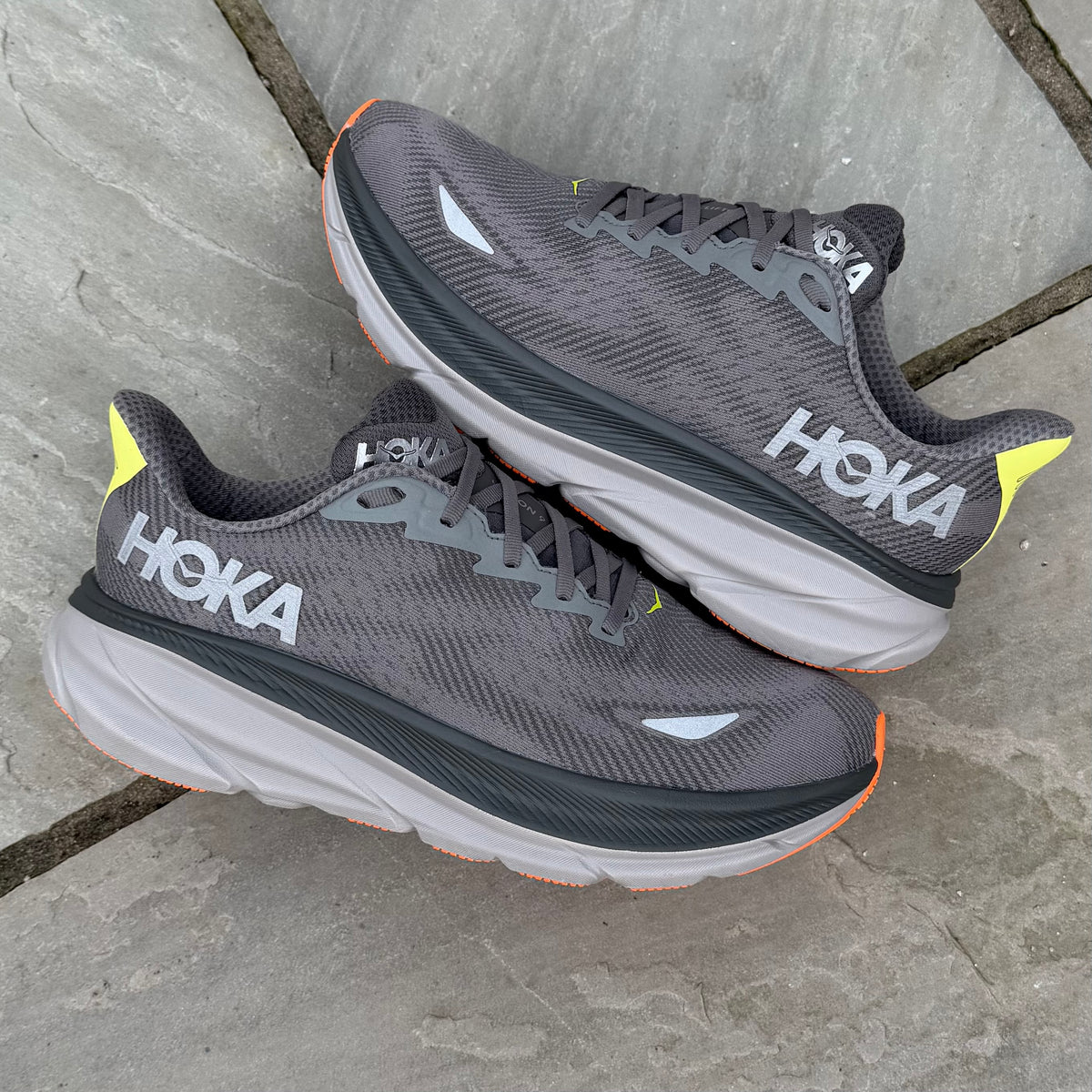 Hoka Clifton 9 Gore-Tex - Slate Grey / Asphalt - UK9