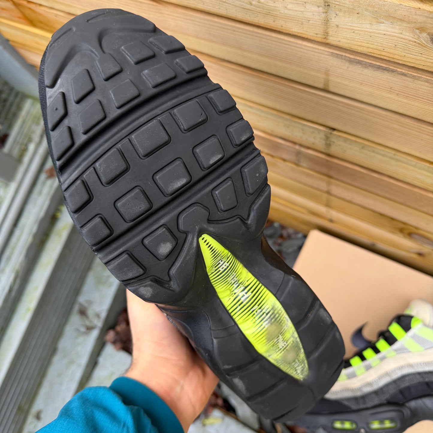 Nike Air Max 95 x Denham - Neon - UK10.5
