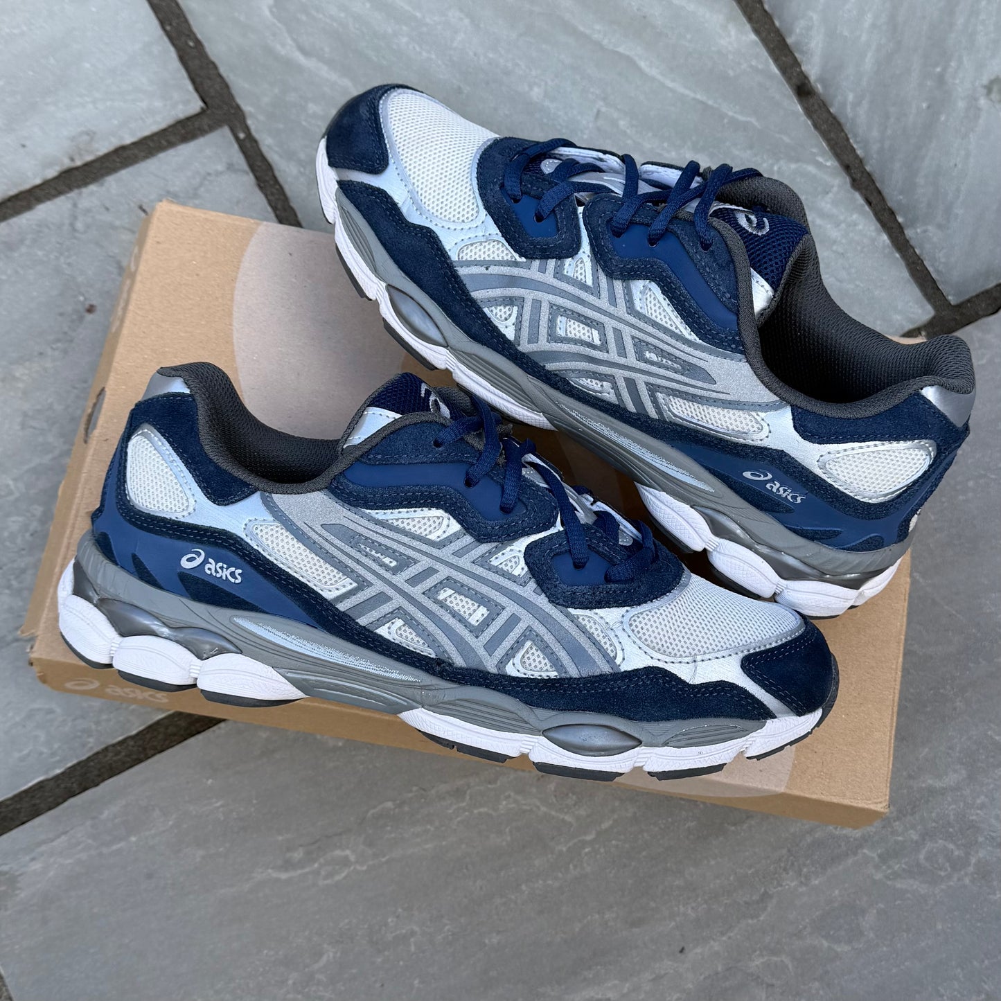 Asics Gel-NYC - Navy Steel - UK9
