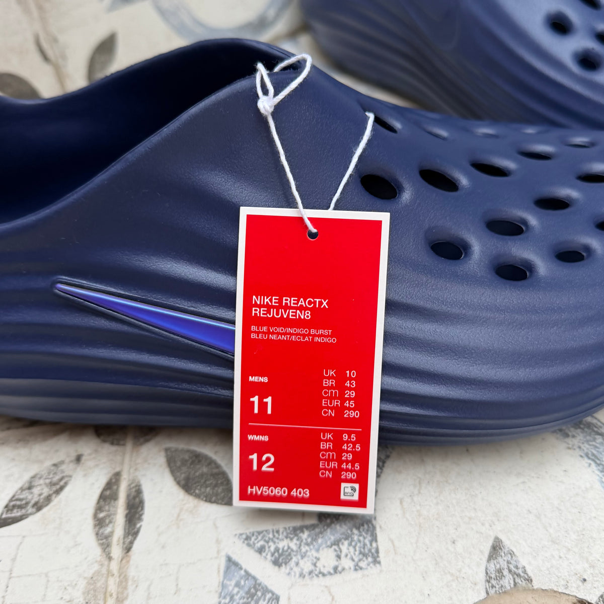 Nike Reactx Rejuven8 - Blue / Indigo Burst - UK10 - Brand New