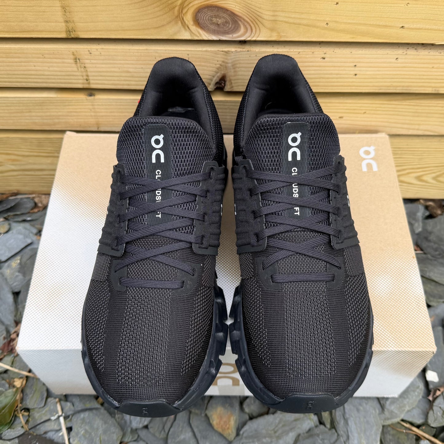 On Running CloudSwift 3.0 AD - Triple Black - UK8