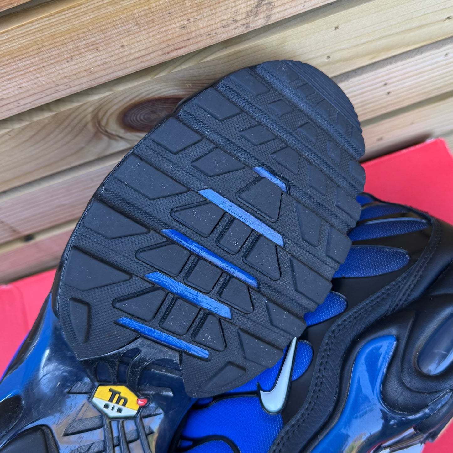 Nike Air Max Plus TN Premium - Racer Blue - UK9.5
