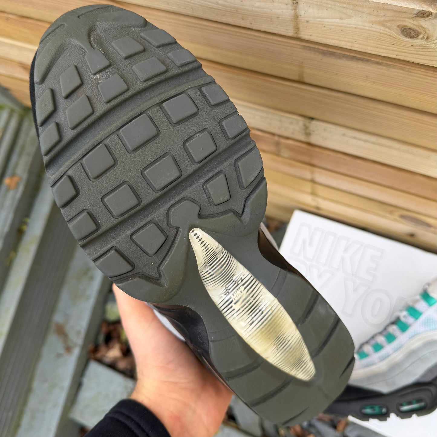 Nike Air Max 95 ID “Nike By You” - Emerald Green Gradient - UK8.5