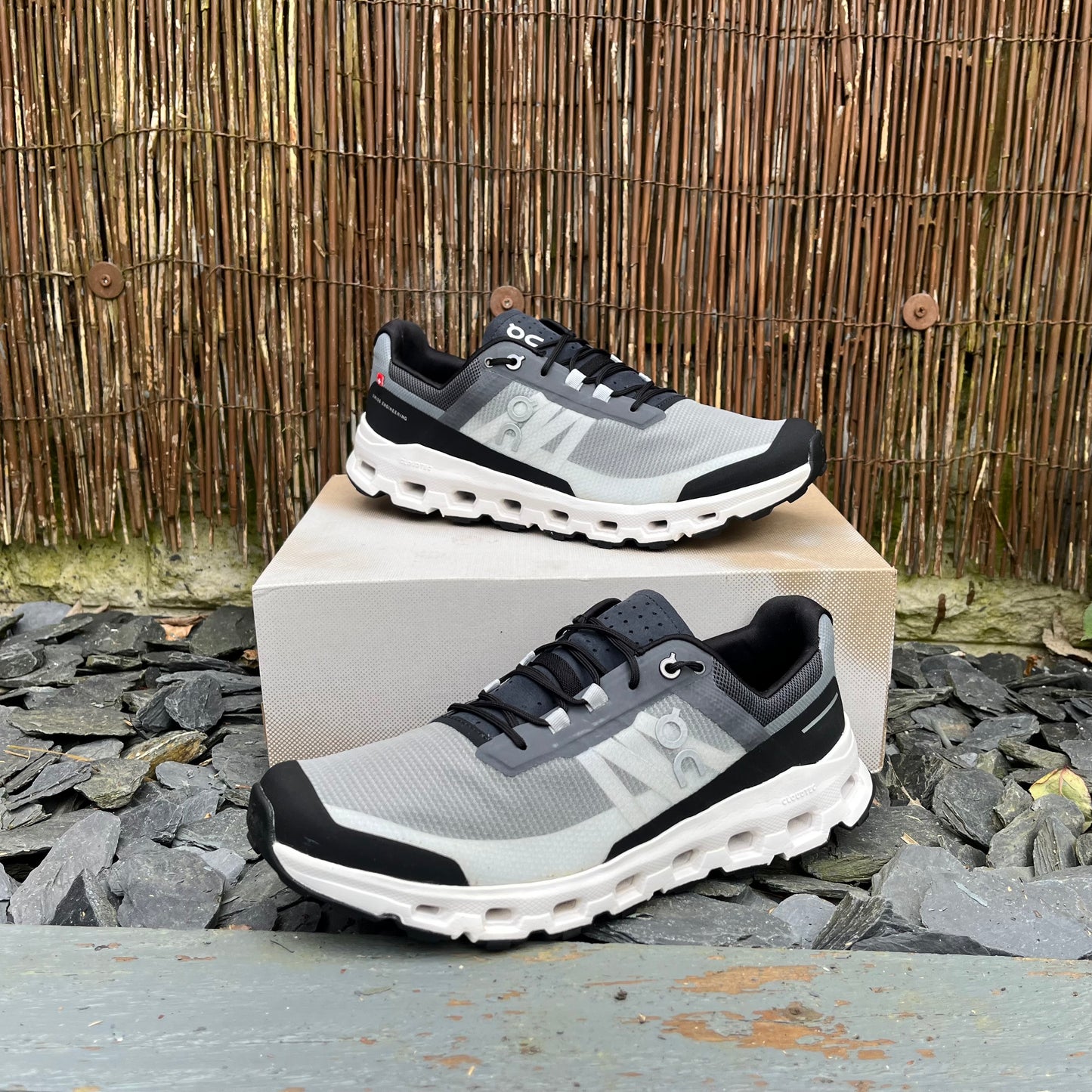 On Running CloudVista Black / Grey UK9