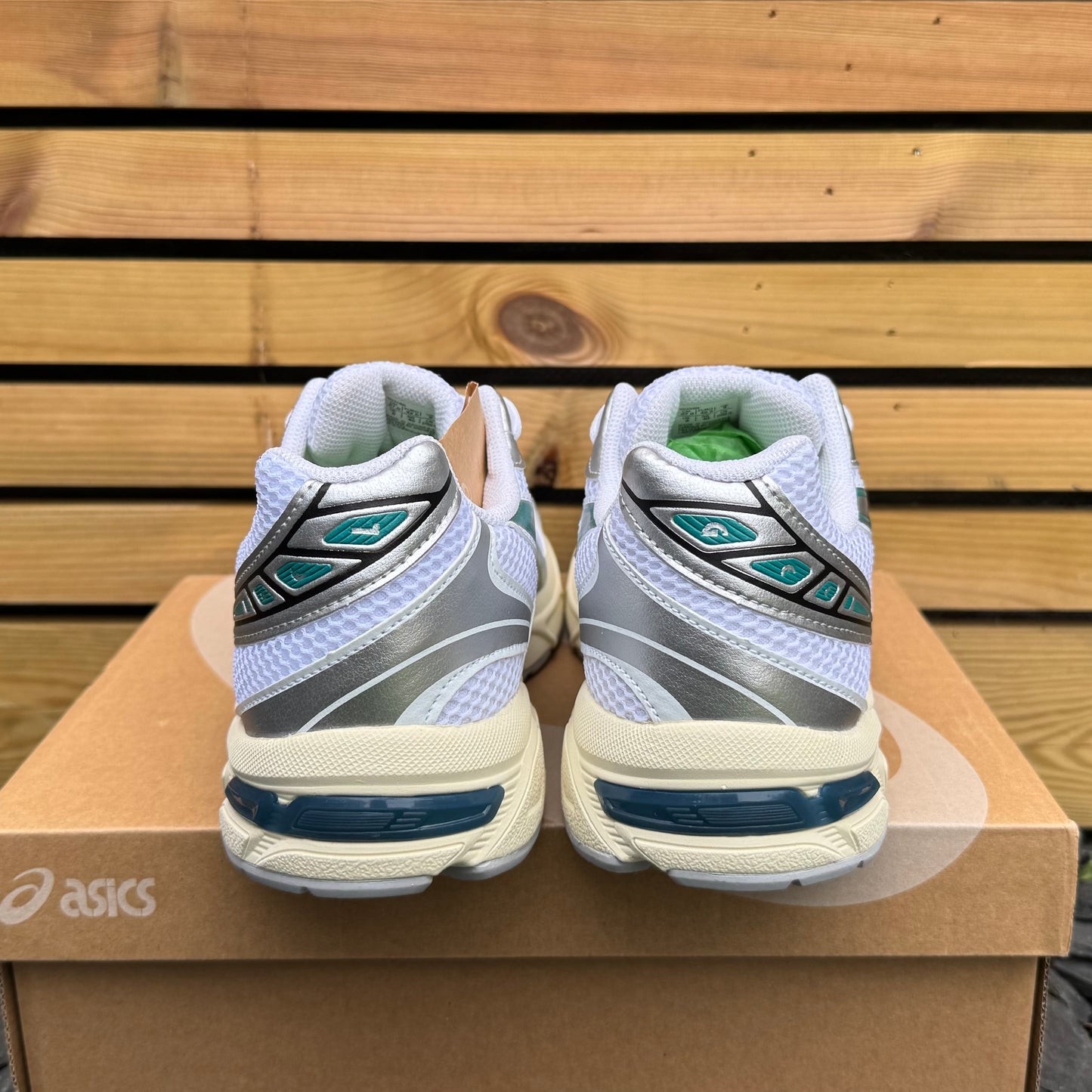 Asics Gel-1130 - White / Rainy Lake - Multiple Sizes - Brand New