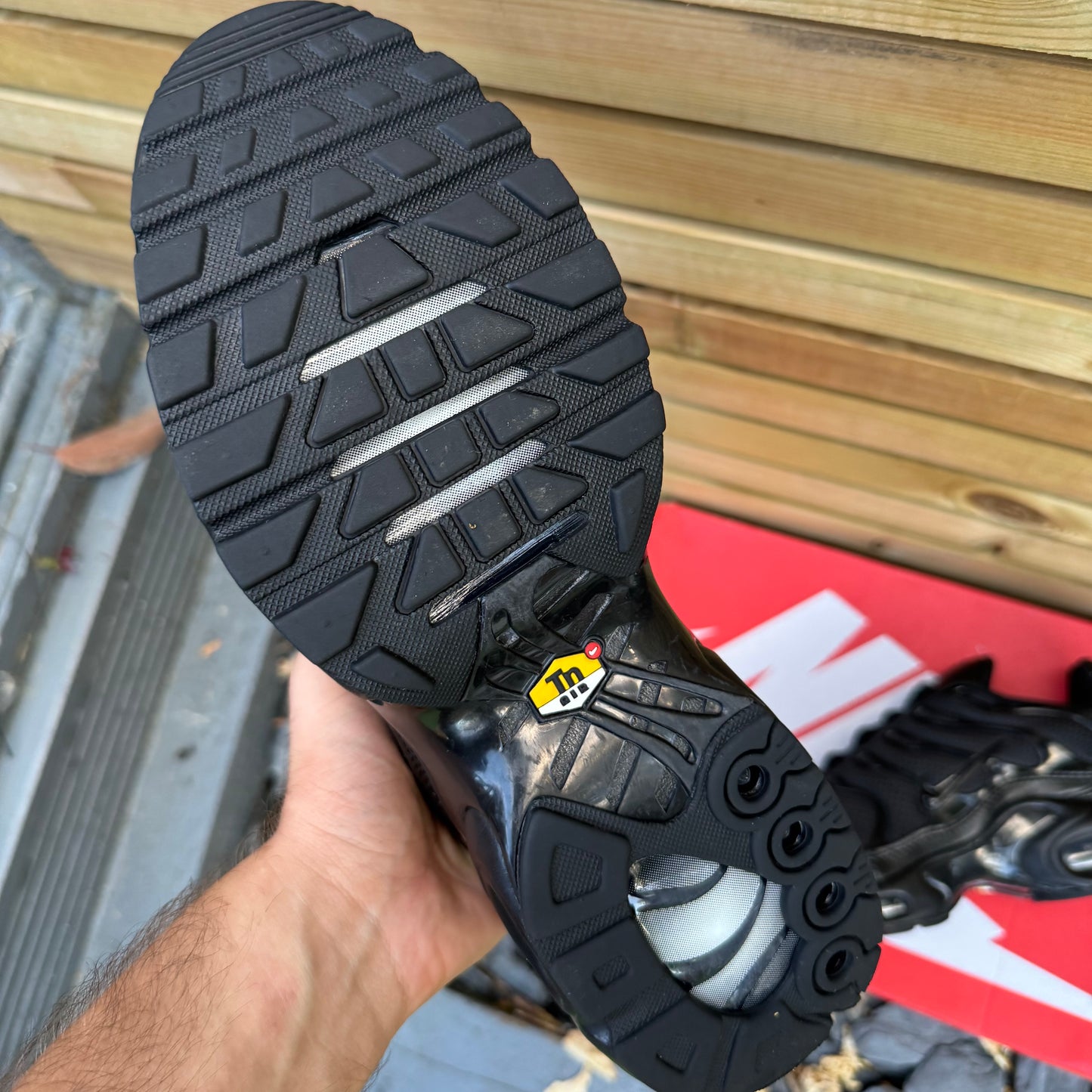 Nike Air Max Plus TN - Triple Black - UK8