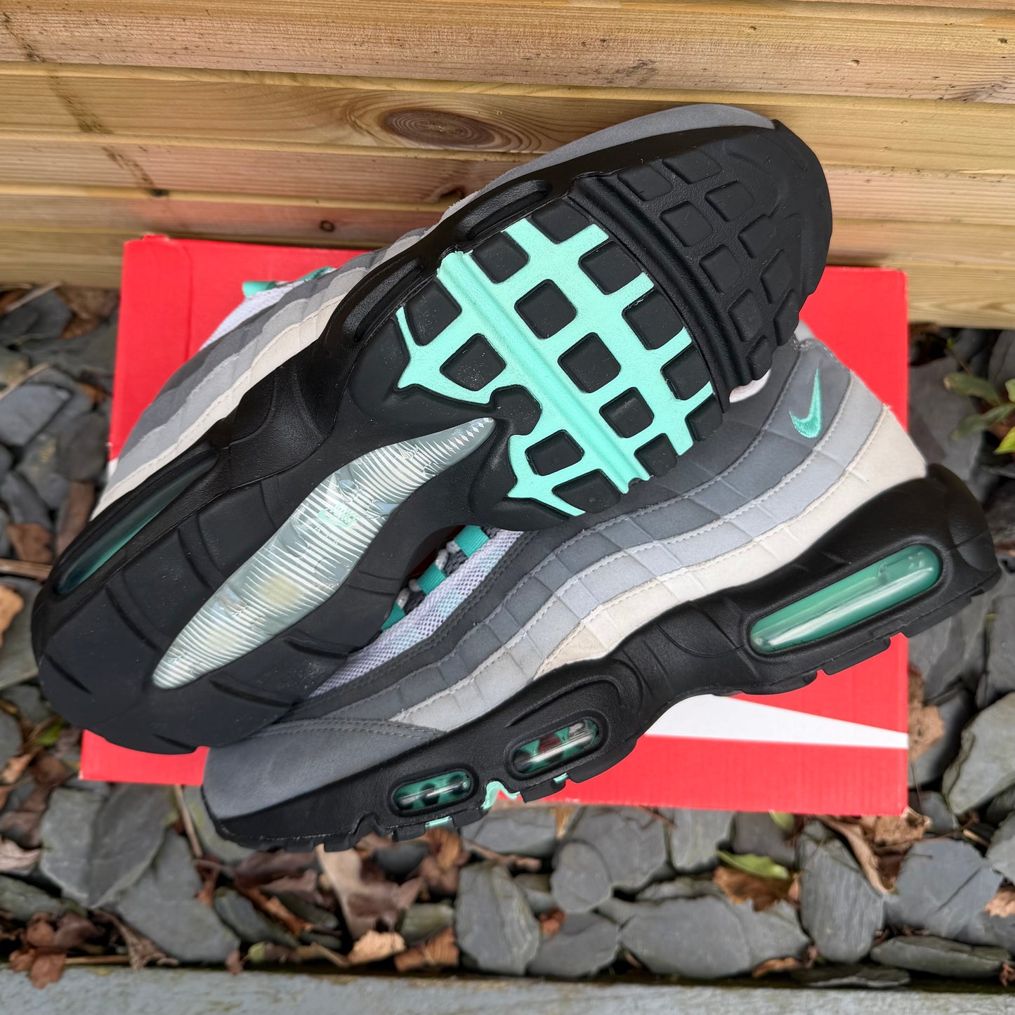 Nike Air Max 95 JD Exclusive - Hyper Turquoise - UK10
