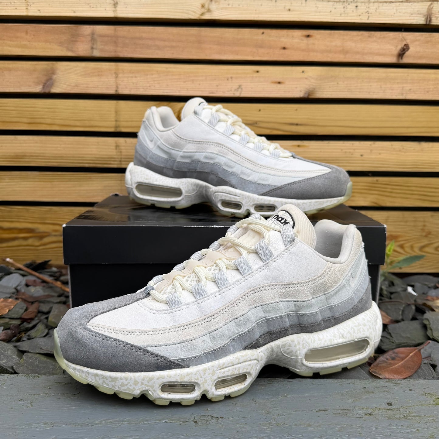 Nike Air Max 95 QS Anatomy Of Air - Light Bone - UK9.5