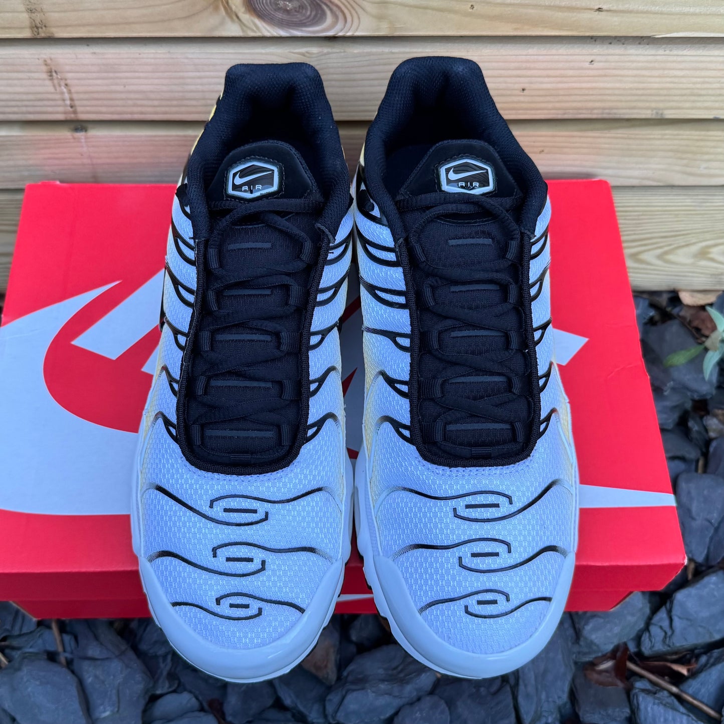 Nike Air Max Plus TN - White /Varsity Maize - UK8 - Brand New