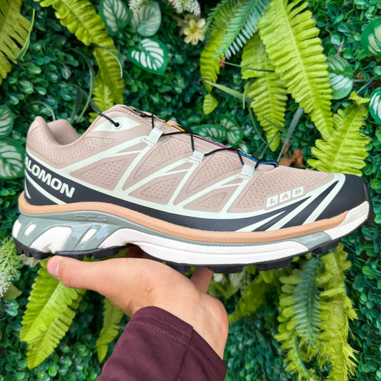 Salomon XT-6 - Oxford Tan / Carbon / Clearly Aqua - UK9 - Brand New