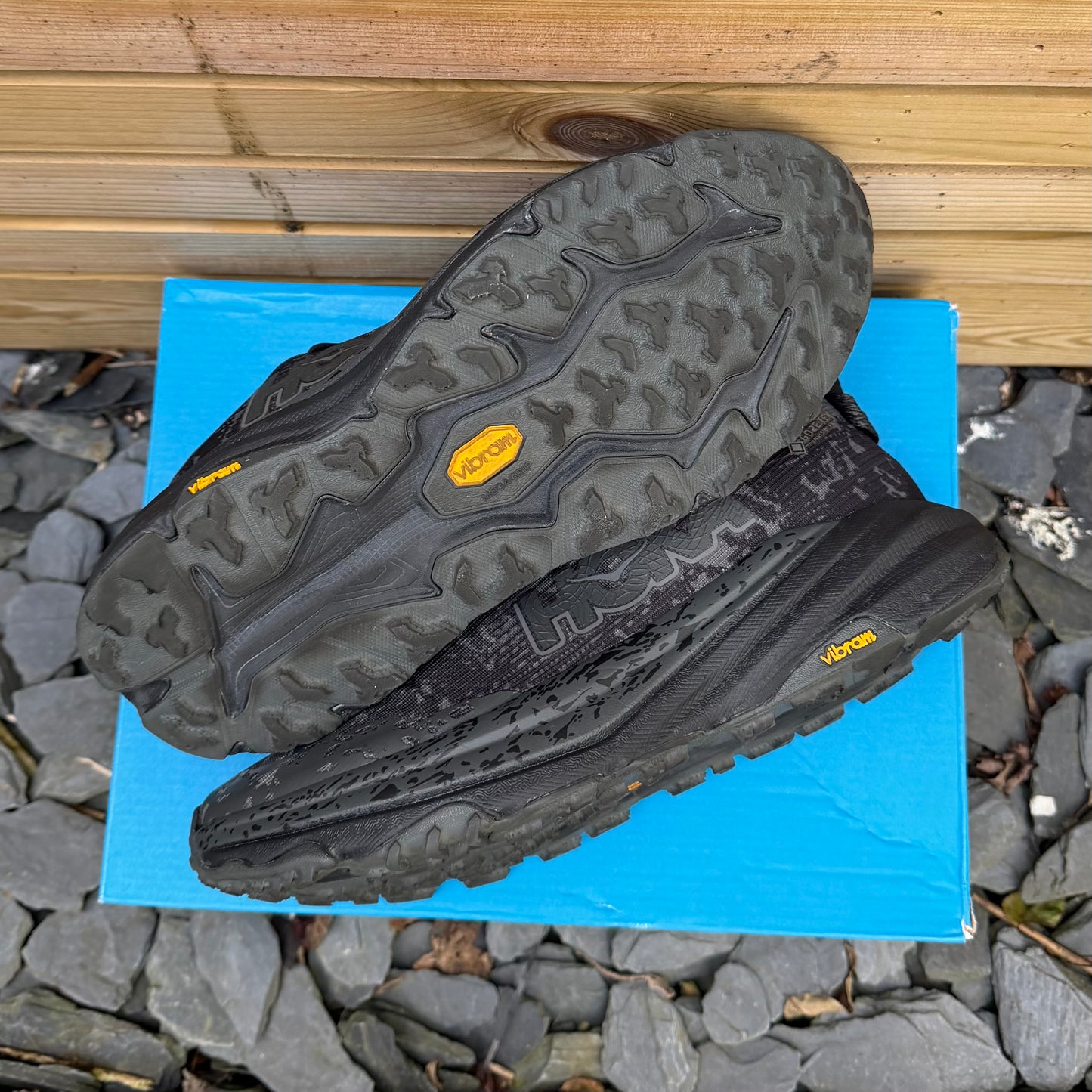 Hoka Speedgoat 6 Gore-Tex - Black / Grey - UK8.5