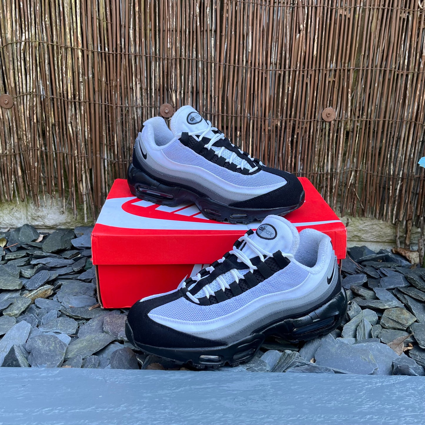 Nike Air Max 95 ID “Nike By You” Grey / Black (Gridiron) UK8