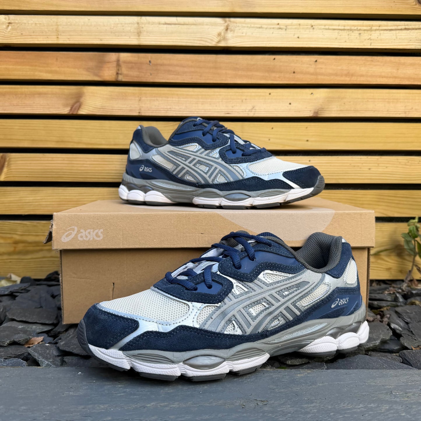 Asics Gel-NYC - Navy Steel - UK9