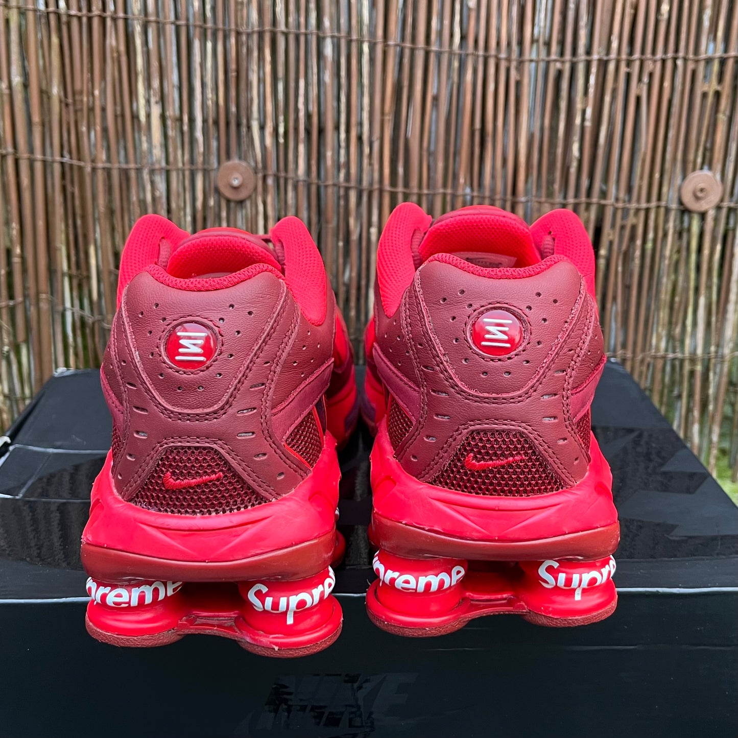 Nike Shox Ride 2 SP X Supreme Racer Red UK8.5