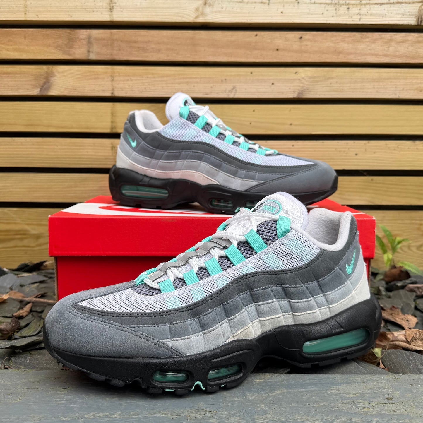 Nike Air Max 95 JD Exclusive - Hyper Turquoise - UK10