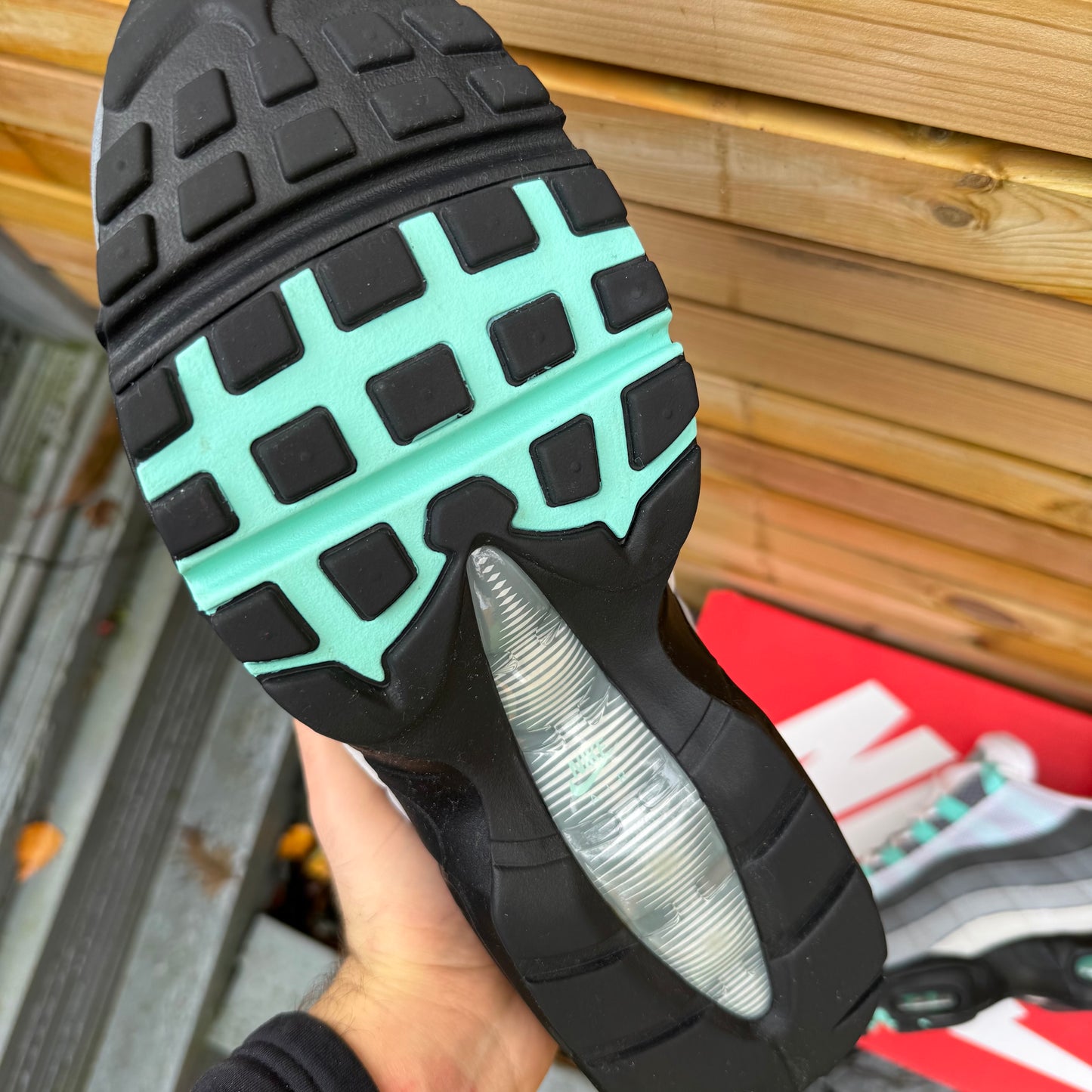 Nike Air Max 95 JD Exclusive - Hyper Turquoise - UK10