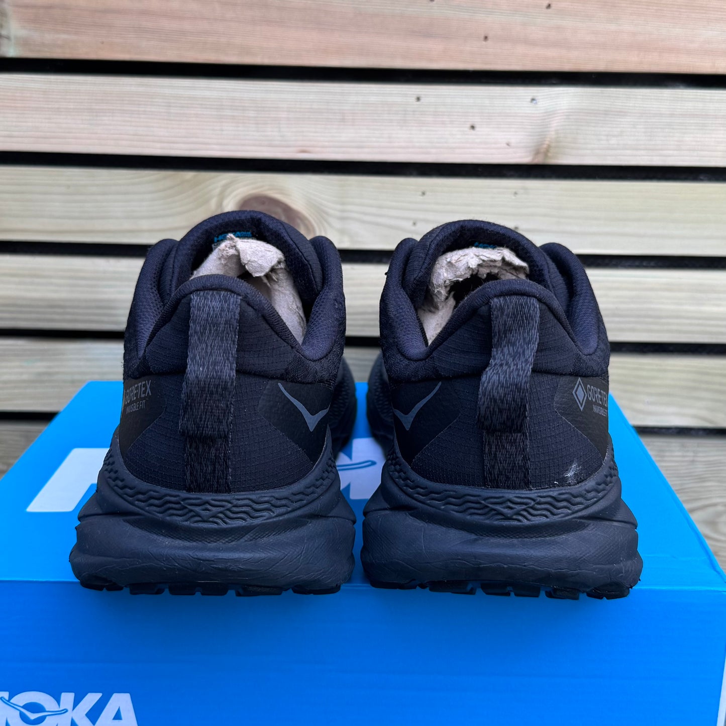 Hoka Challenger 7 Gore-Tex - Triple Black - UK10